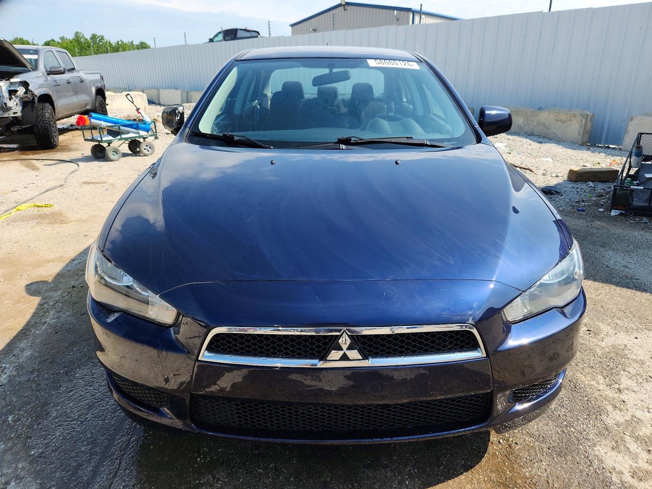 2014 Mitsubishi Lancer Es/es Sport Blue vin: JA32U2FU2EU009512