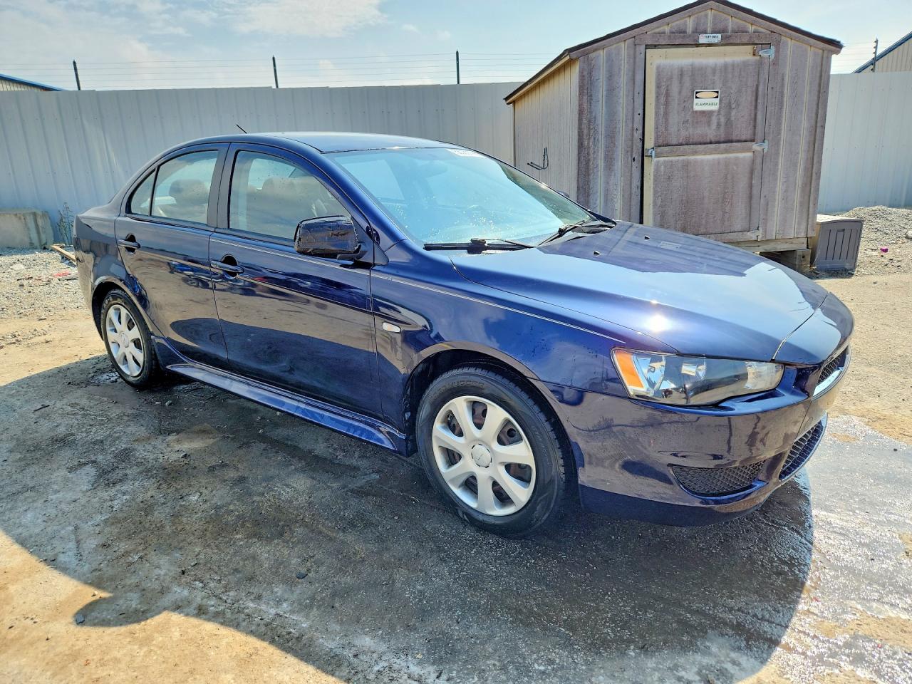 2014 Mitsubishi Lancer Es/es Sport Blue vin: JA32U2FU2EU009512