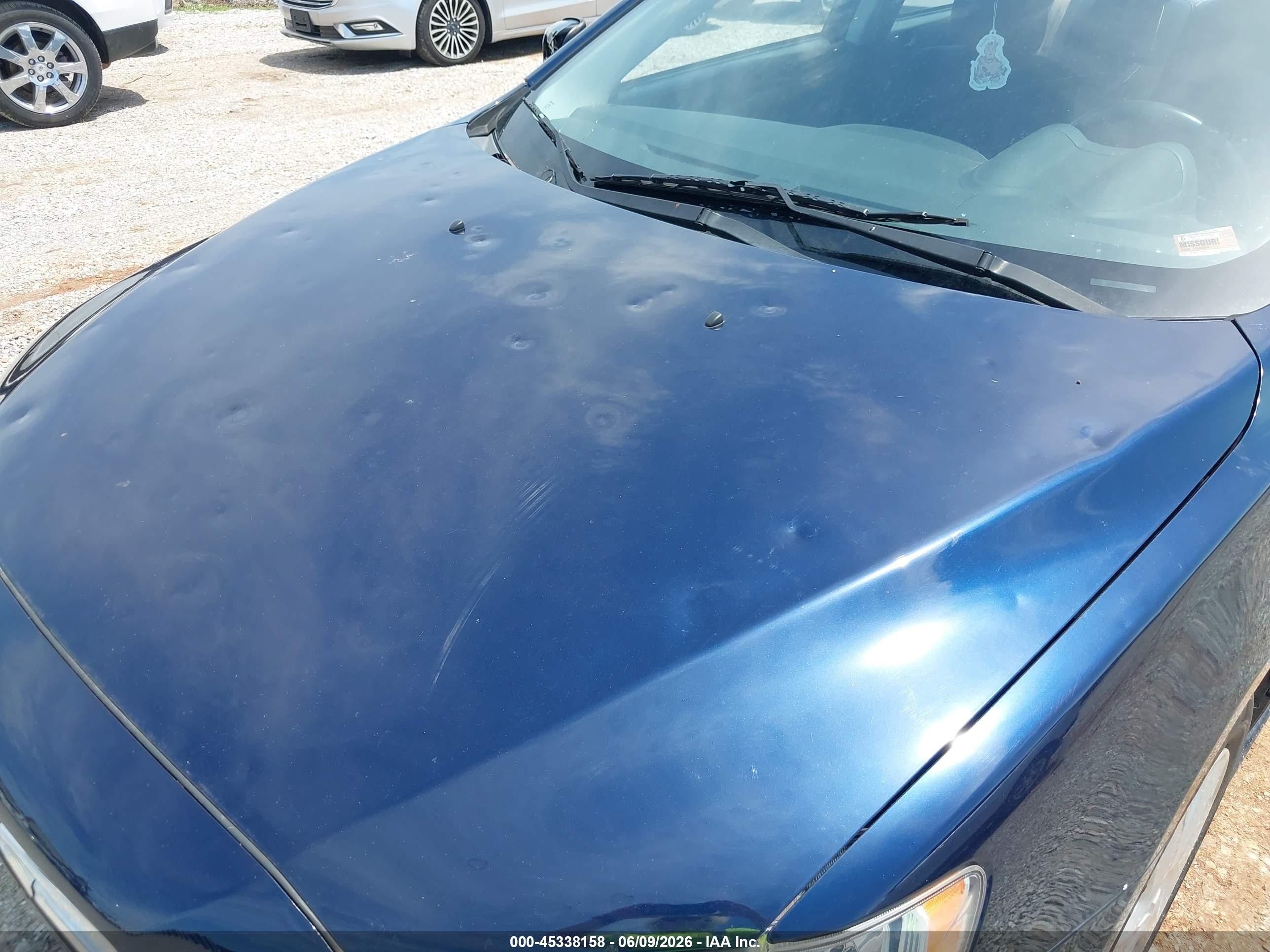 2014 Mitsubishi Lancer Es Blue vin: JA32U2FU2EU011714