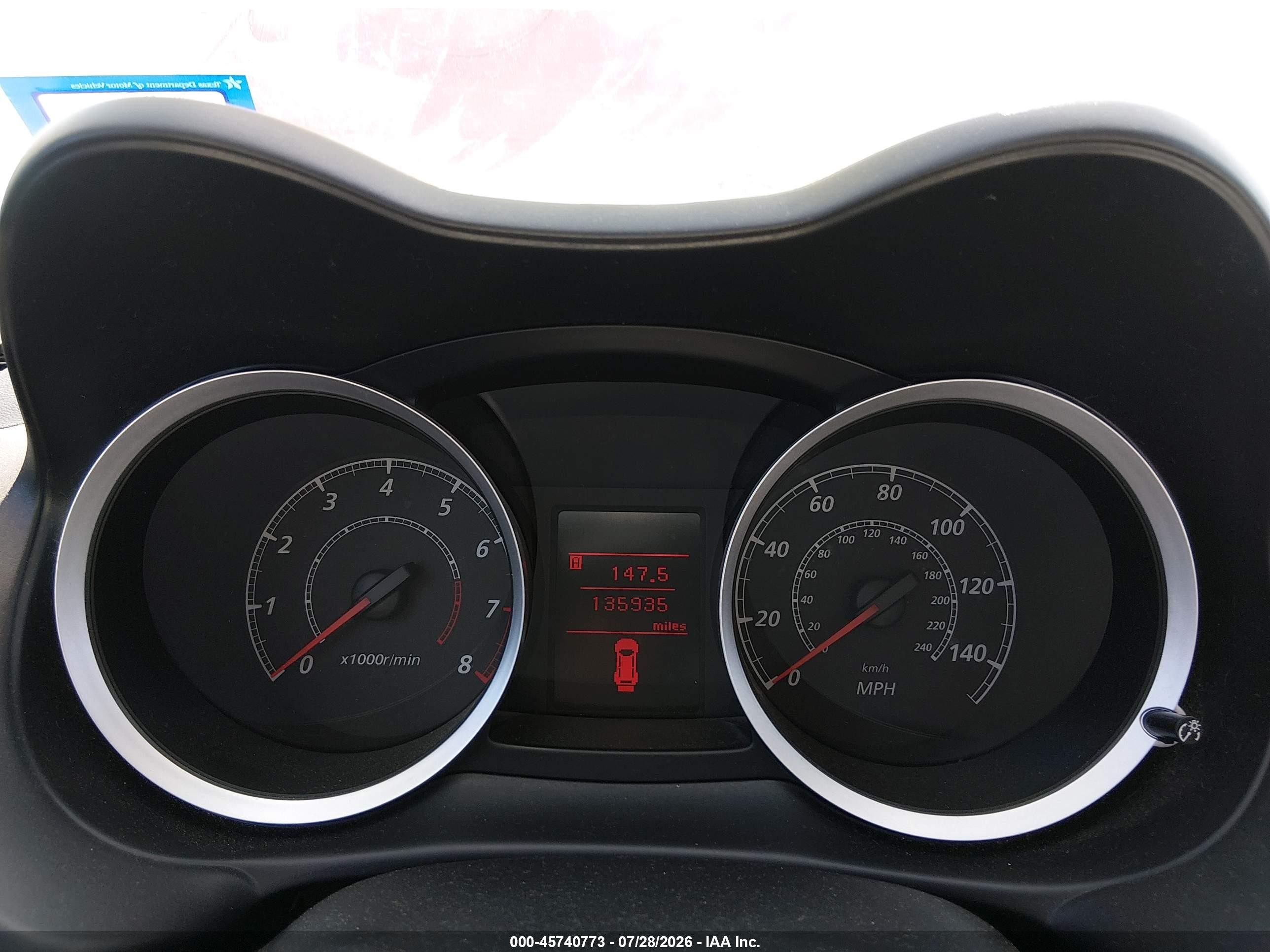2014 Mitsubishi Lancer Es Red vin: JA32U2FU2EU017058
