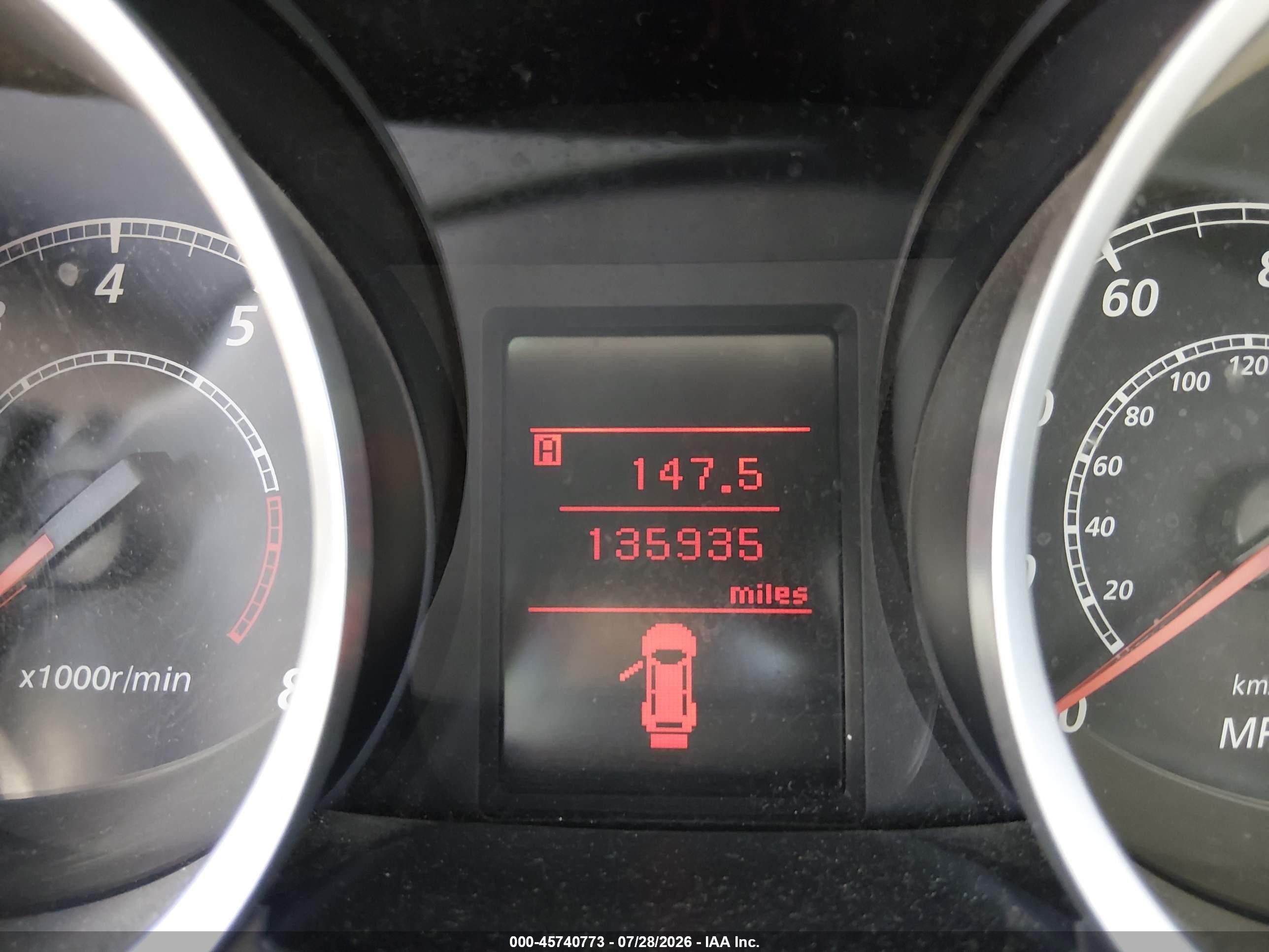 2014 Mitsubishi Lancer Es Red vin: JA32U2FU2EU017058