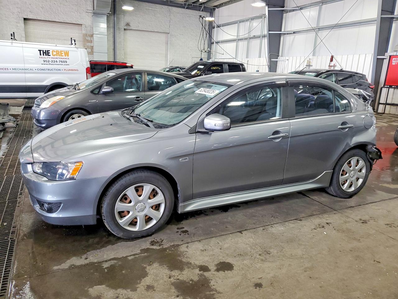 2015 Mitsubishi Lancer Es Silver vin: JA32U2FU2FU008717