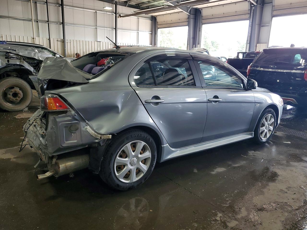 2015 Mitsubishi Lancer Es Silver vin: JA32U2FU2FU008717