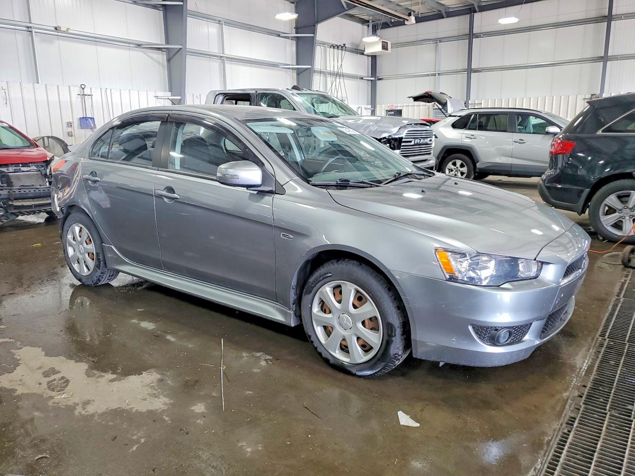 2015 Mitsubishi Lancer Es Silver vin: JA32U2FU2FU008717