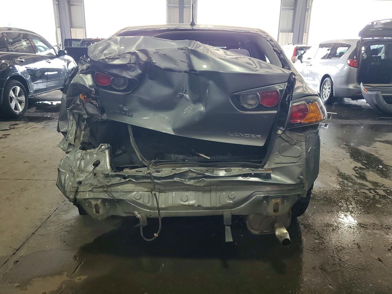 2015 Mitsubishi Lancer Es Silver vin: JA32U2FU2FU008717
