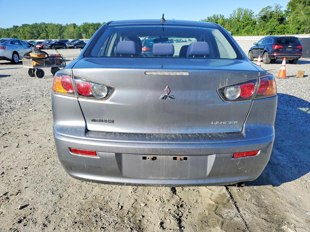 2015 Mitsubishi Lancer Es Silver vin: JA32U2FU2FU010113