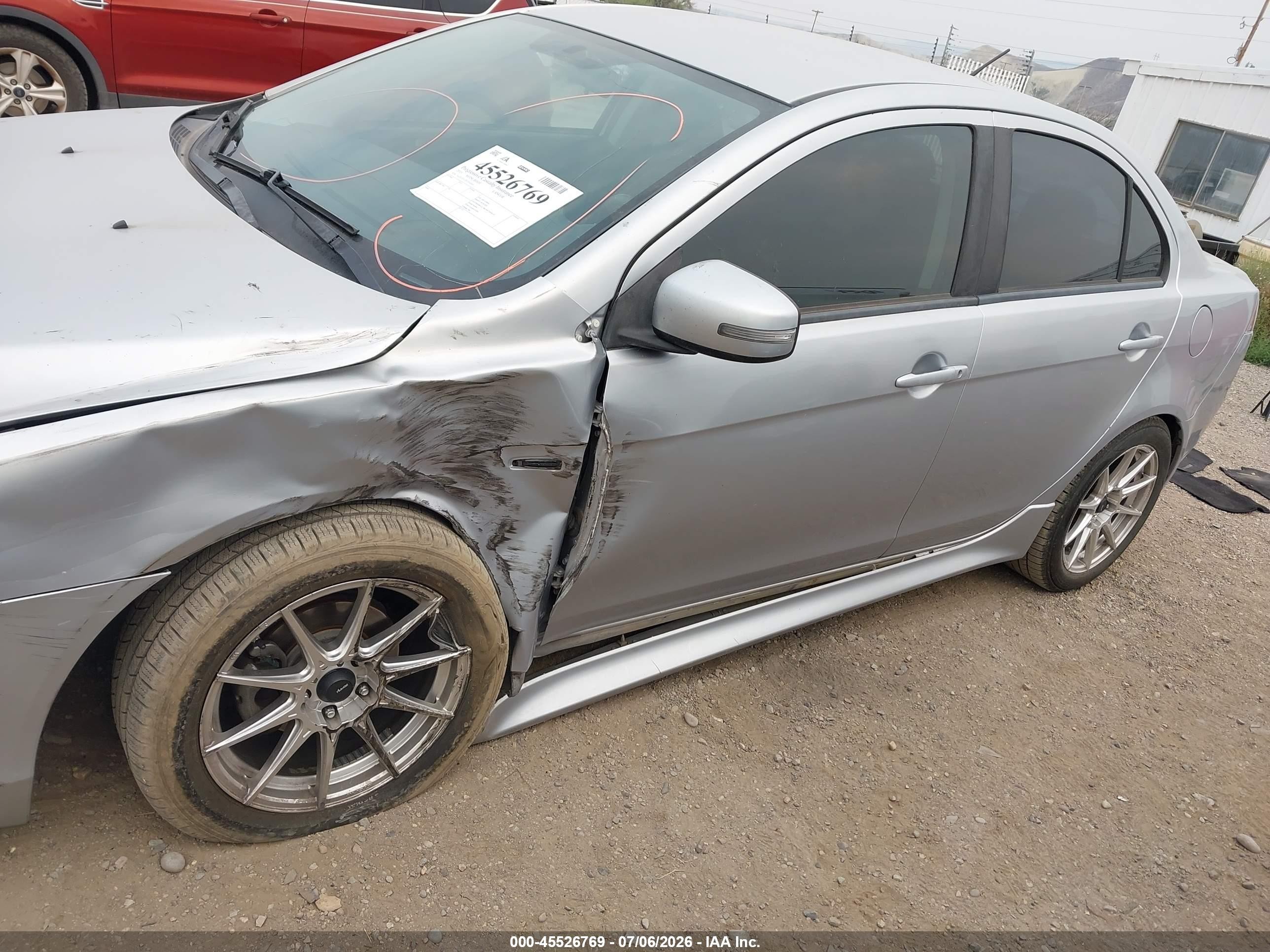 2015 Mitsubishi Lancer Es Серебряный vin: JA32U2FU2FU014503