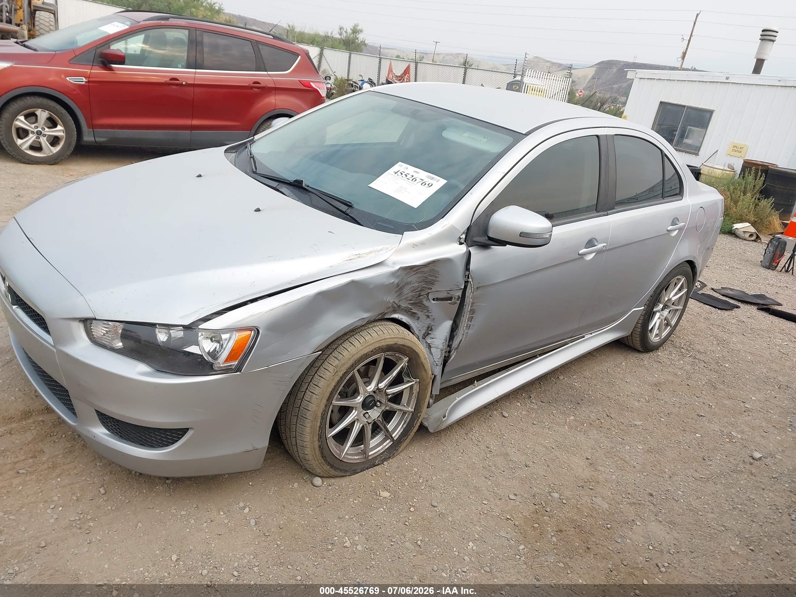 2015 Mitsubishi Lancer Es Серебряный vin: JA32U2FU2FU014503