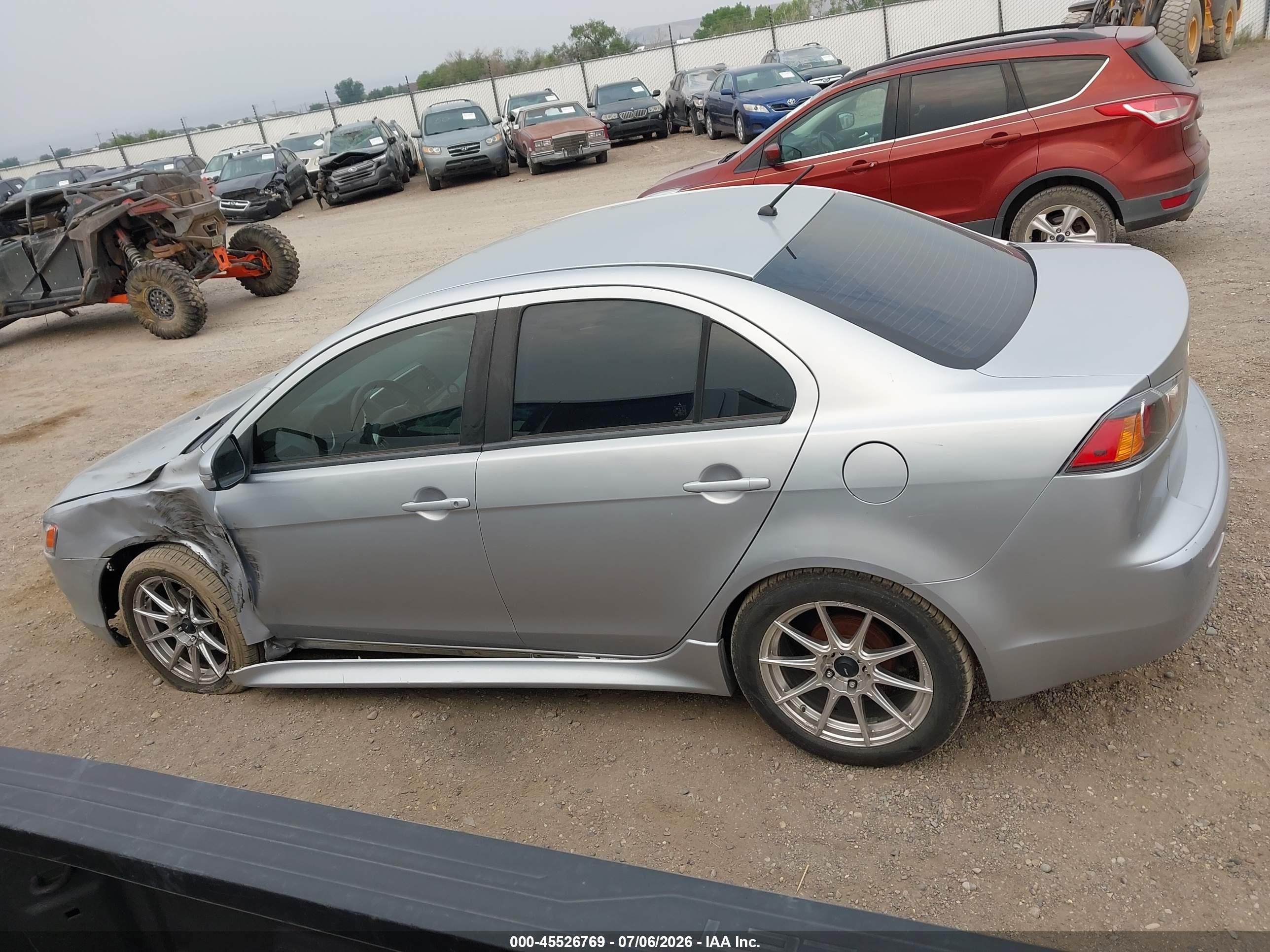 2015 Mitsubishi Lancer Es Серебряный vin: JA32U2FU2FU014503