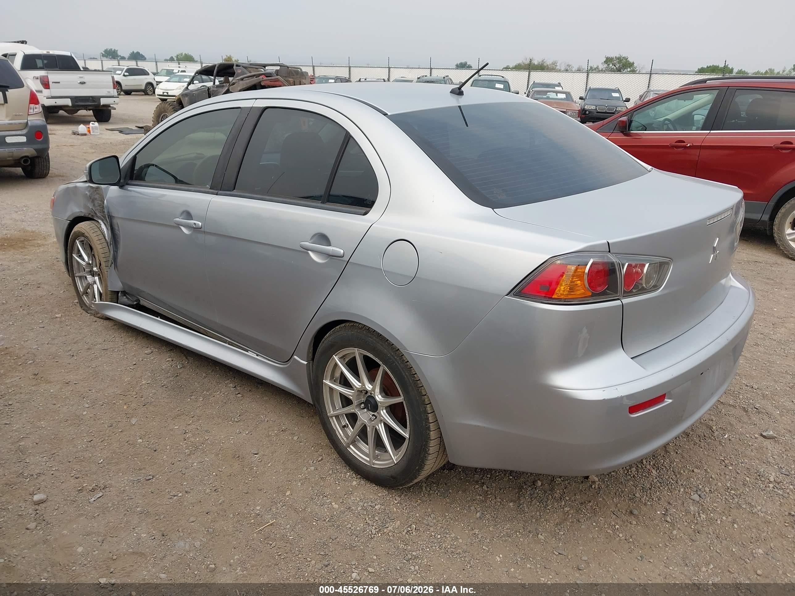 2015 Mitsubishi Lancer Es Серебряный vin: JA32U2FU2FU014503