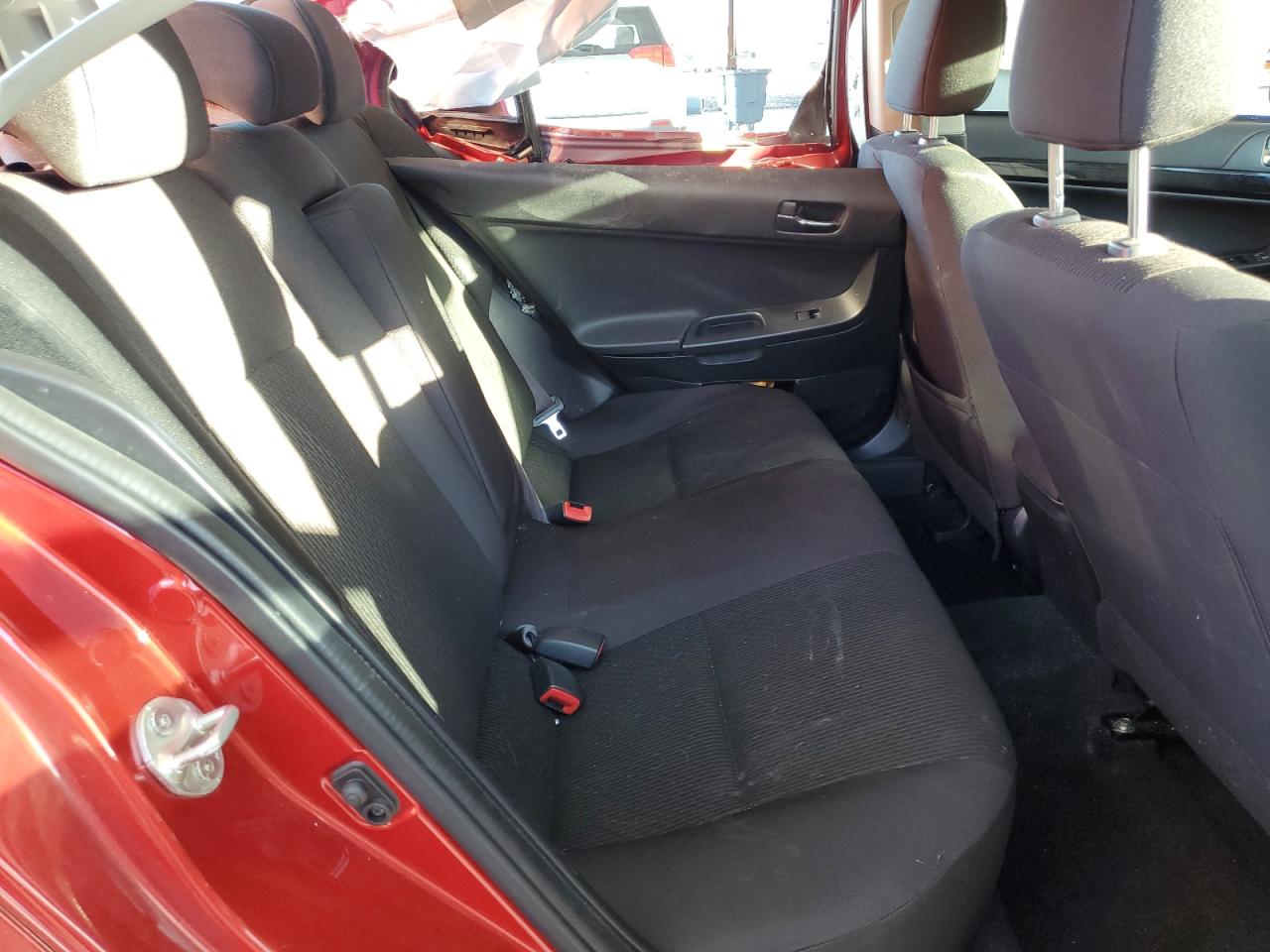 2017 Mitsubishi Lancer Es Red vin: JA32U2FU2HU014682