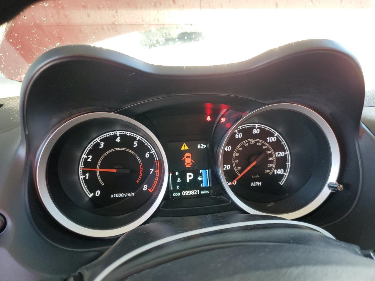 2017 Mitsubishi Lancer Es Red vin: JA32U2FU2HU014682