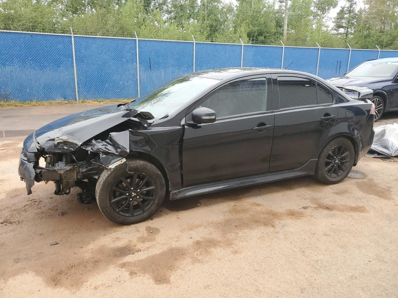 2017 Mitsubishi Lancer Es Black vin: JA32U2FU2HU607216