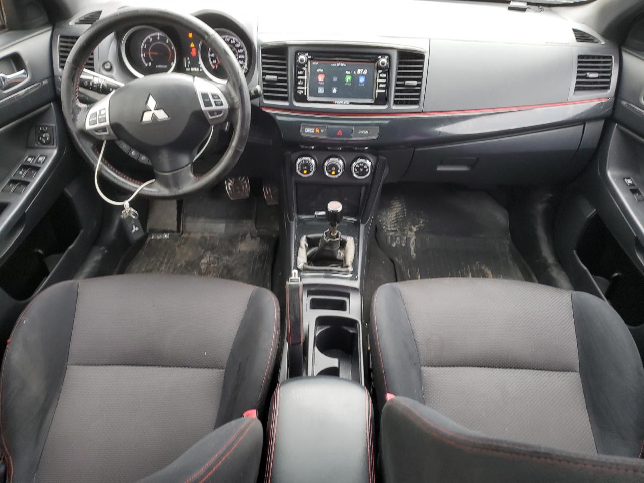2017 Mitsubishi Lancer Es Black vin: JA32U2FU2HU607216