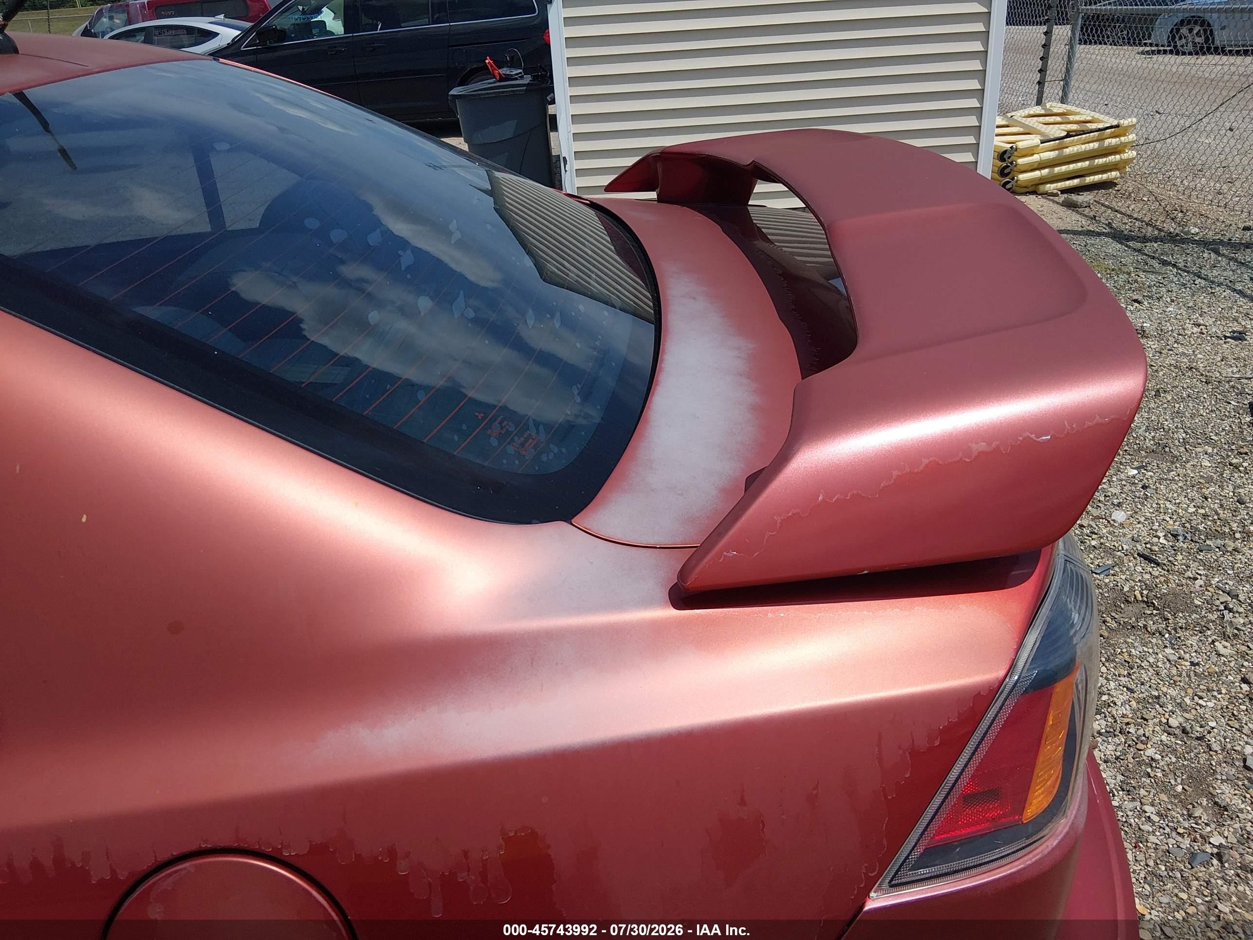 2010 Mitsubishi Lancer Es Red vin: JA32U2FU3AU020092
