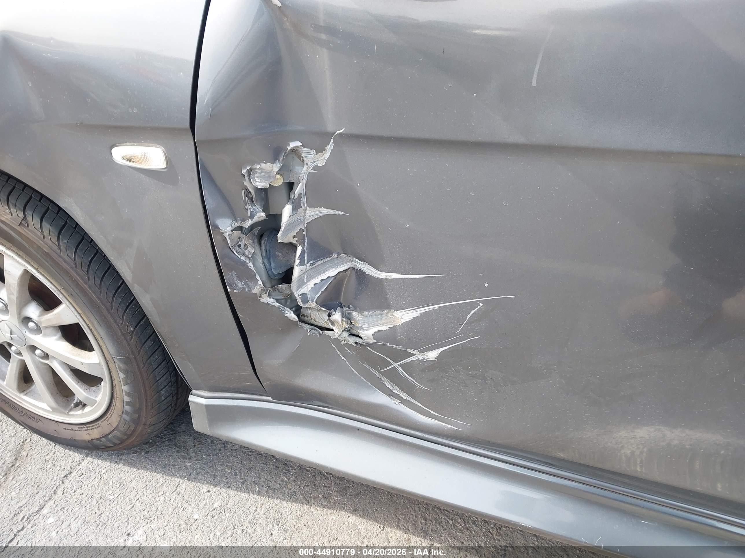 2010 Mitsubishi Lancer Es Серый vin: JA32U2FU3AU027849