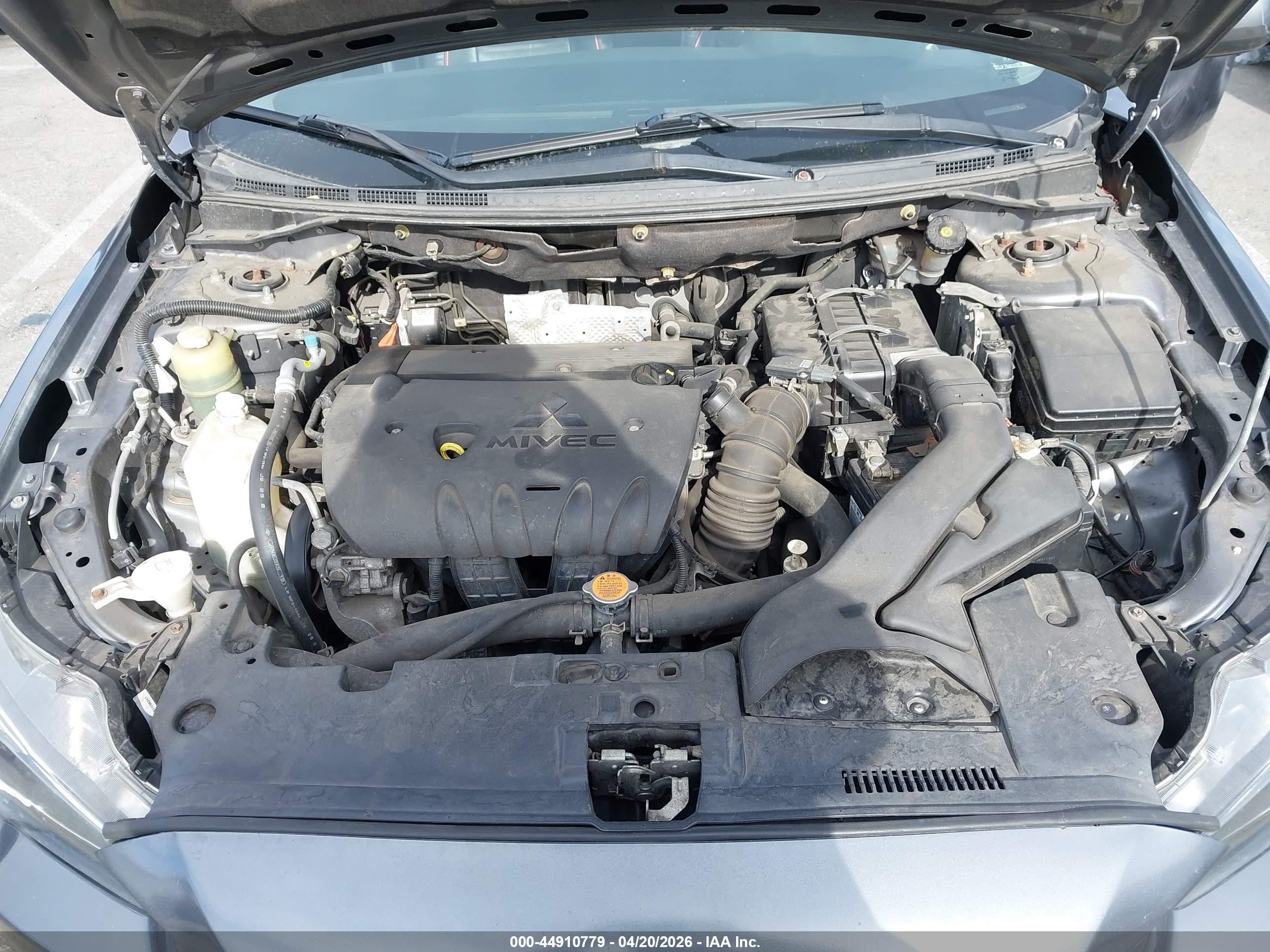 2010 Mitsubishi Lancer Es Серый vin: JA32U2FU3AU027849