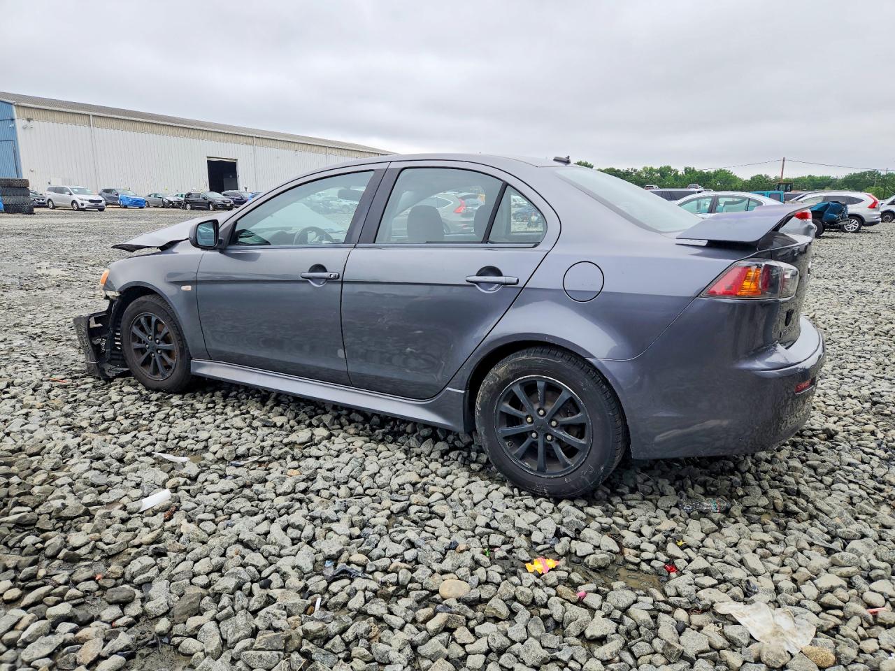 2010 Mitsubishi Lancer Es/es Sport Gray vin: JA32U2FU3AU027902