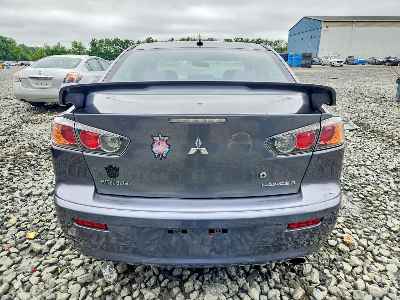2010 Mitsubishi Lancer Es/es Sport Gray vin: JA32U2FU3AU027902