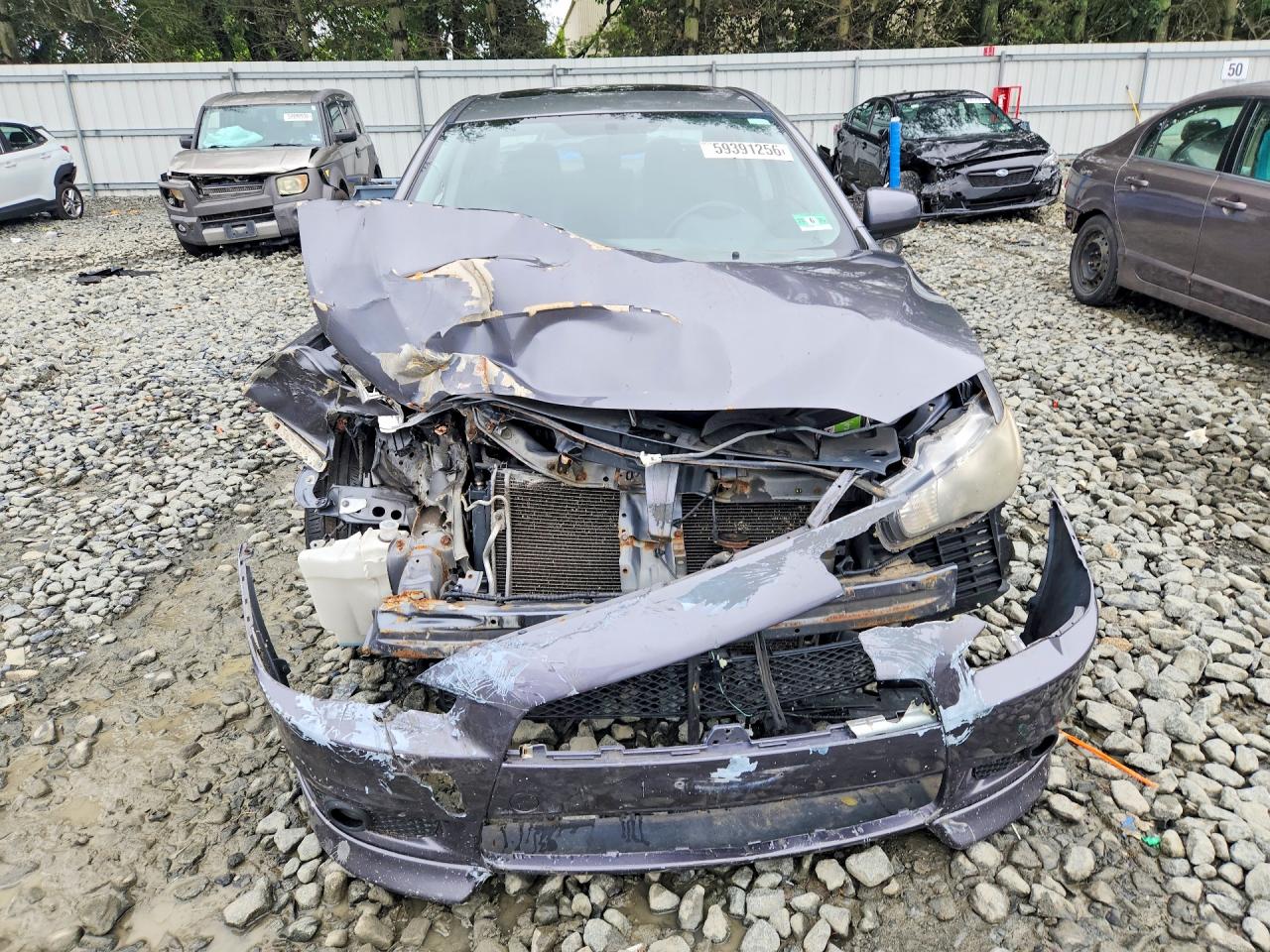 2010 Mitsubishi Lancer Es/es Sport Gray vin: JA32U2FU3AU027902