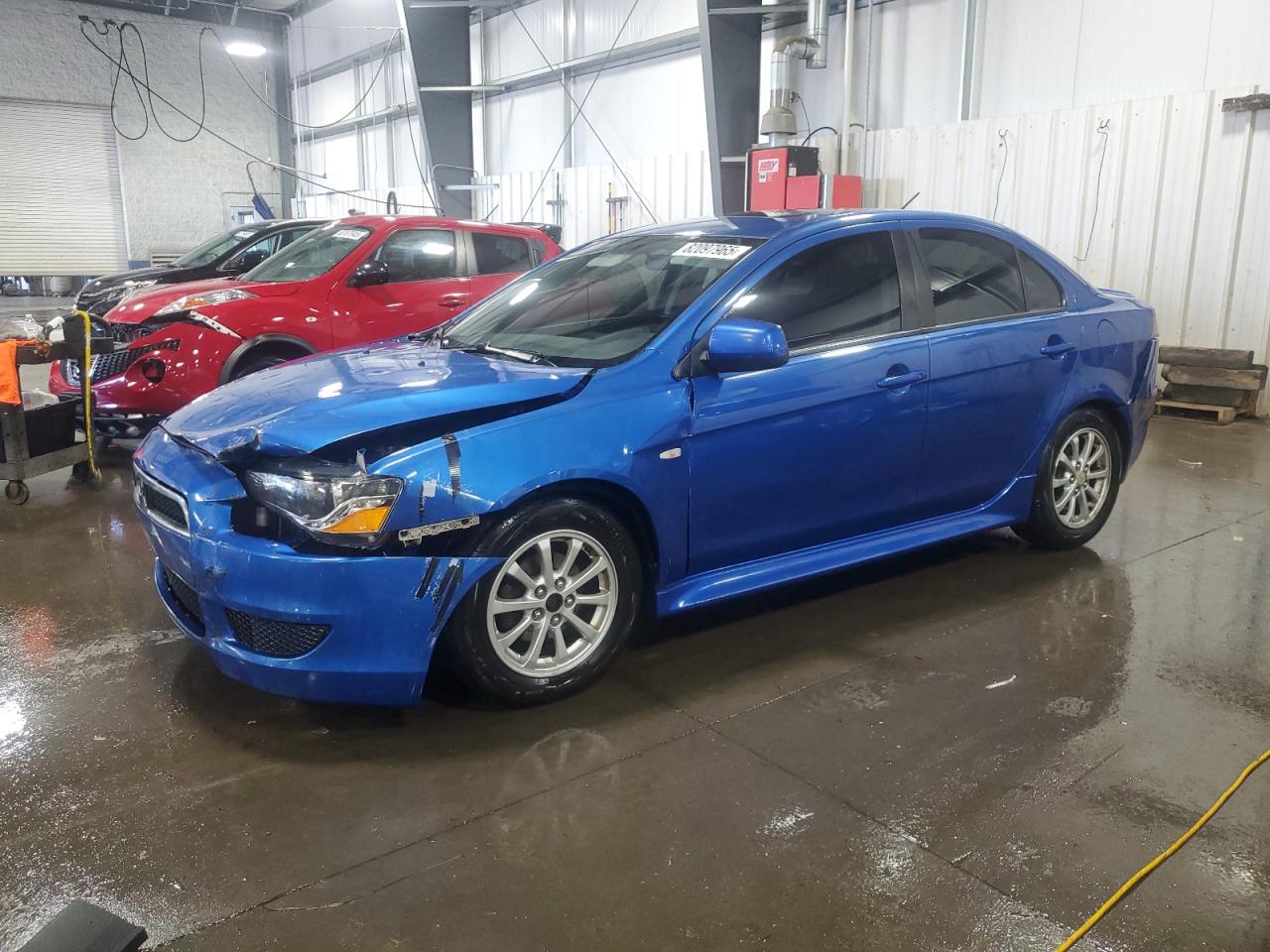 2011 Mitsubishi Lancer Es Blue vin: JA32U2FU3BU011166