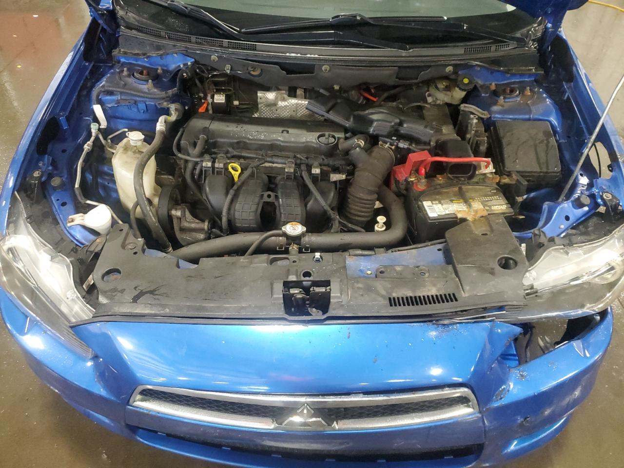 2011 Mitsubishi Lancer Es Blue vin: JA32U2FU3BU011166
