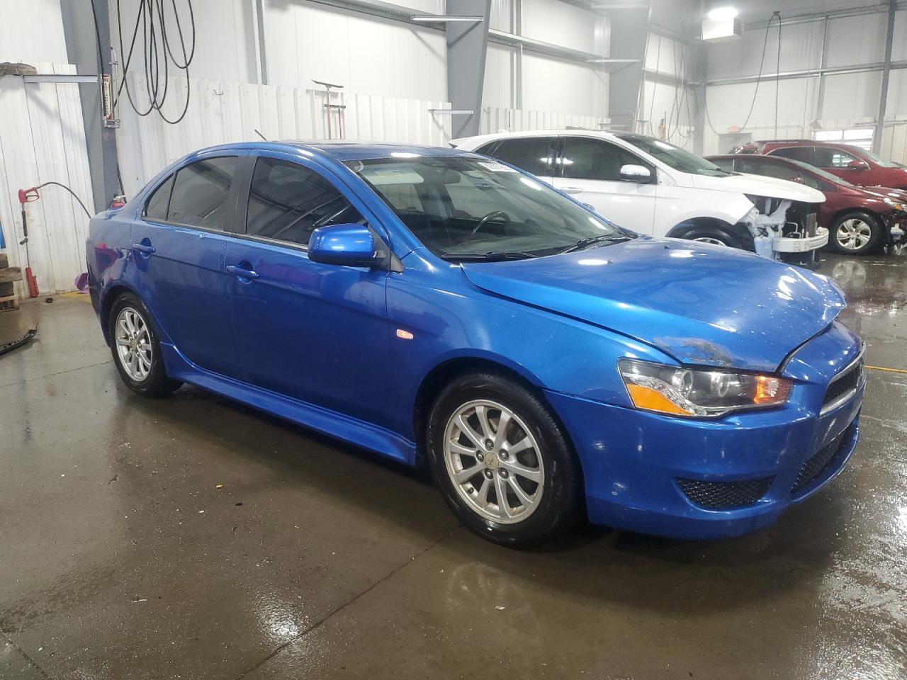 2011 Mitsubishi Lancer Es Blue vin: JA32U2FU3BU011166