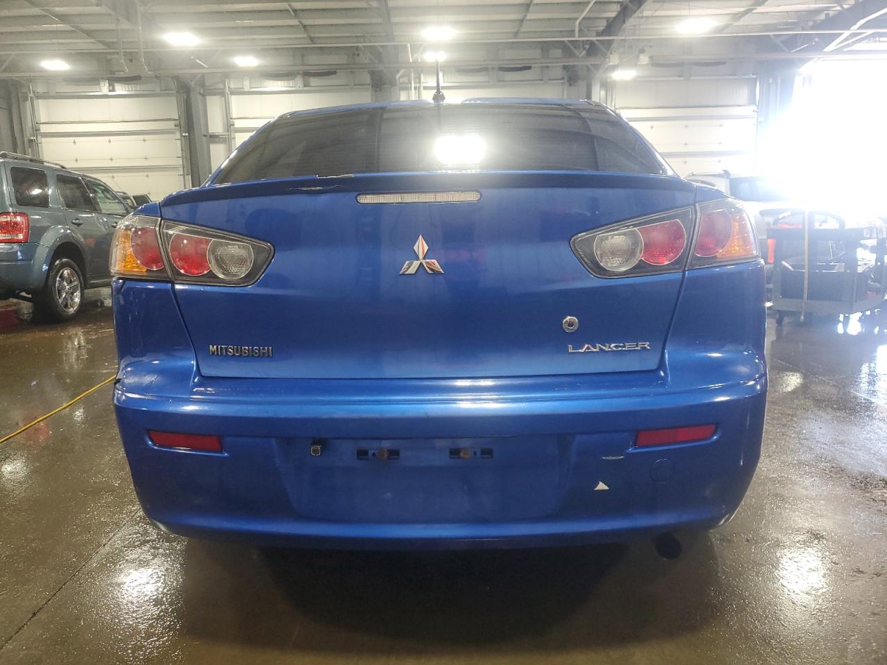 2011 Mitsubishi Lancer Es Blue vin: JA32U2FU3BU011166