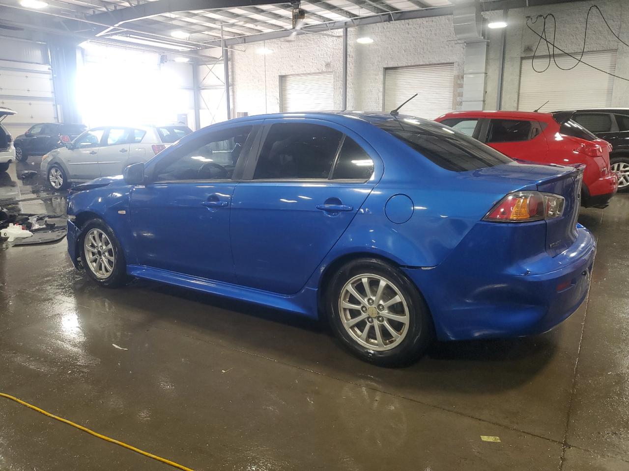 2011 Mitsubishi Lancer Es Blue vin: JA32U2FU3BU011166