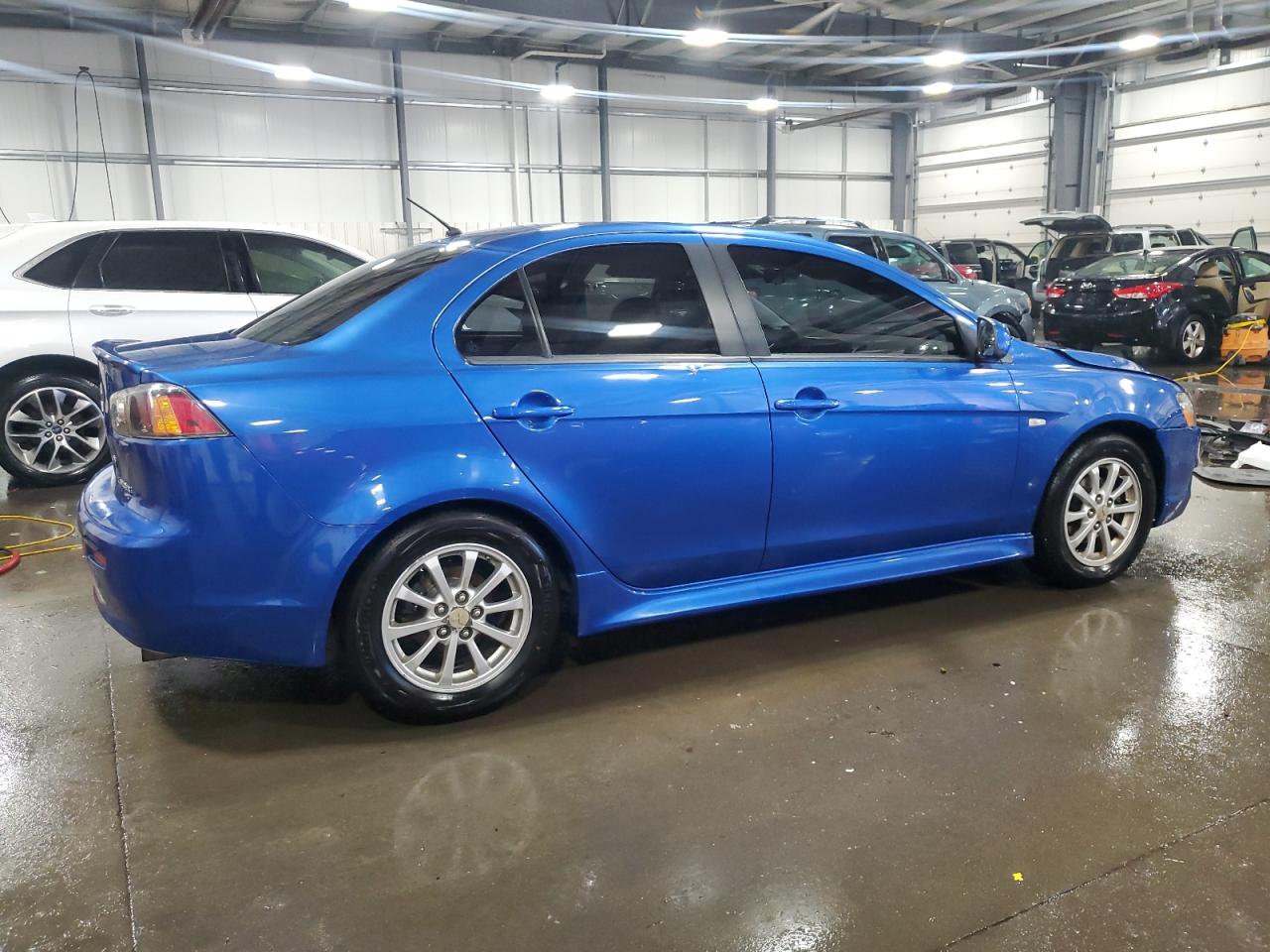 2011 Mitsubishi Lancer Es Blue vin: JA32U2FU3BU011166