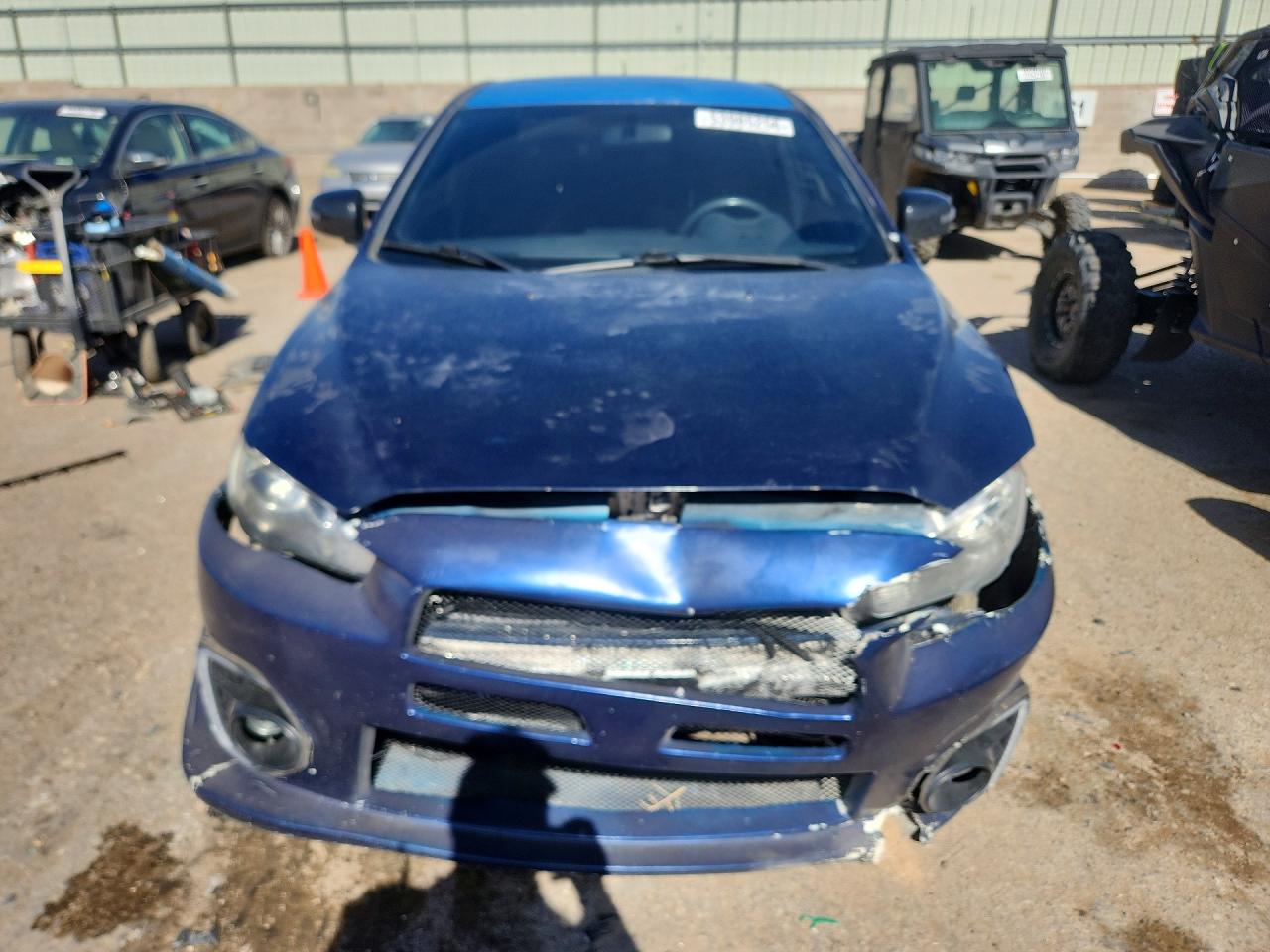 2015 Mitsubishi Lancer Es Blue vin: JA32U2FU3EU005095