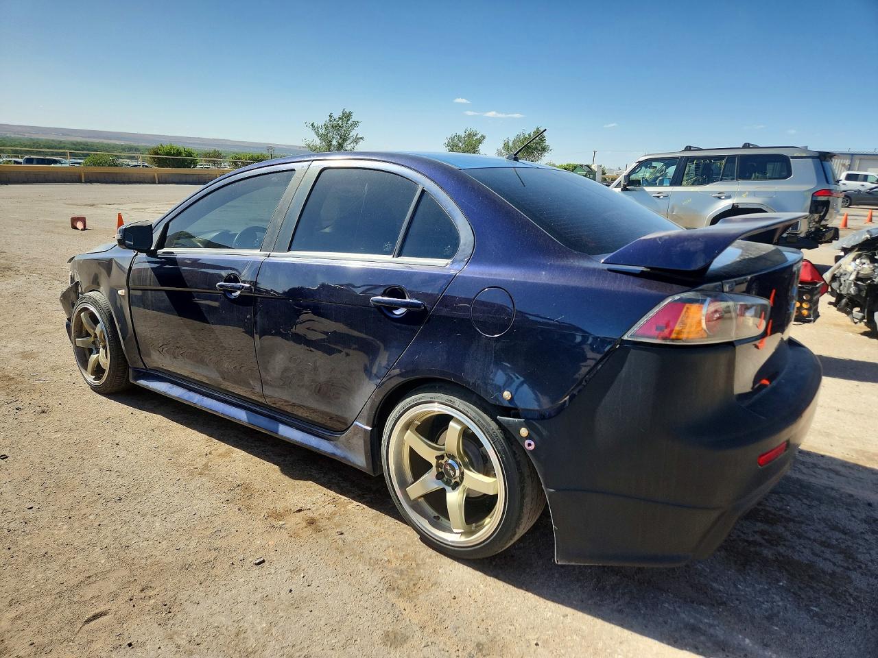 2015 Mitsubishi Lancer Es Blue vin: JA32U2FU3EU005095