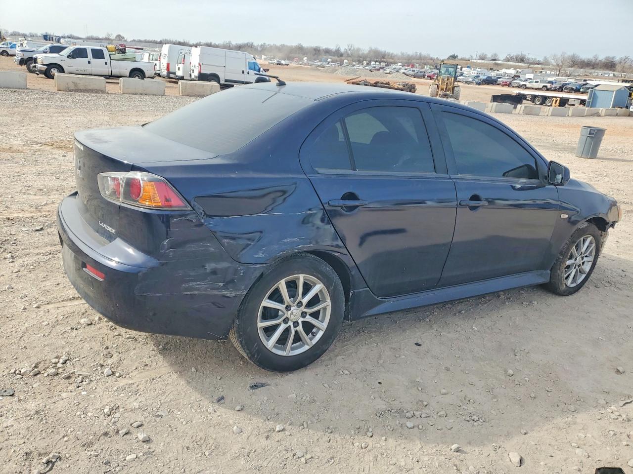 2014 Mitsubishi Lancer Es Blue vin: JA32U2FU3EU006229