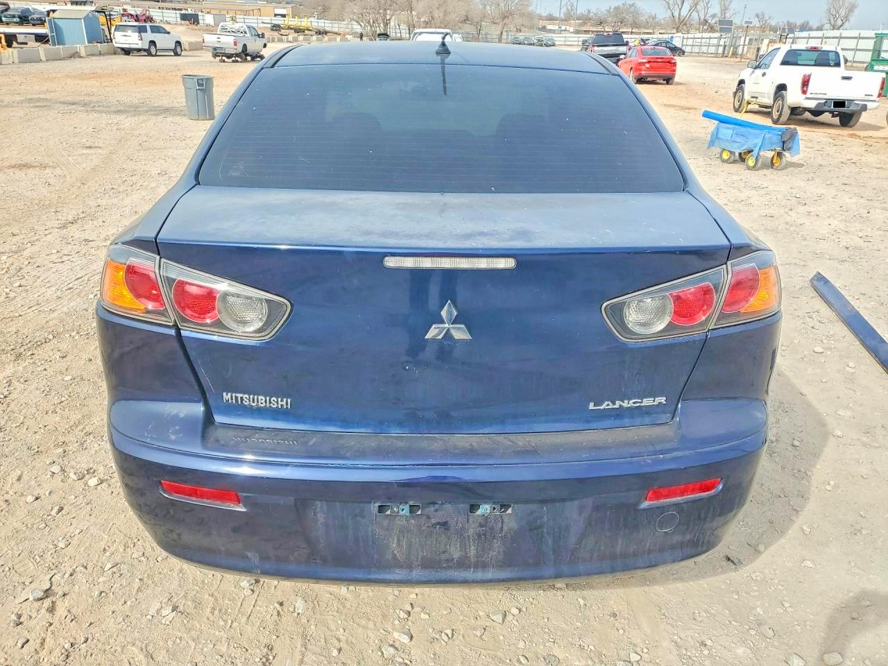 2014 Mitsubishi Lancer Es Blue vin: JA32U2FU3EU006229