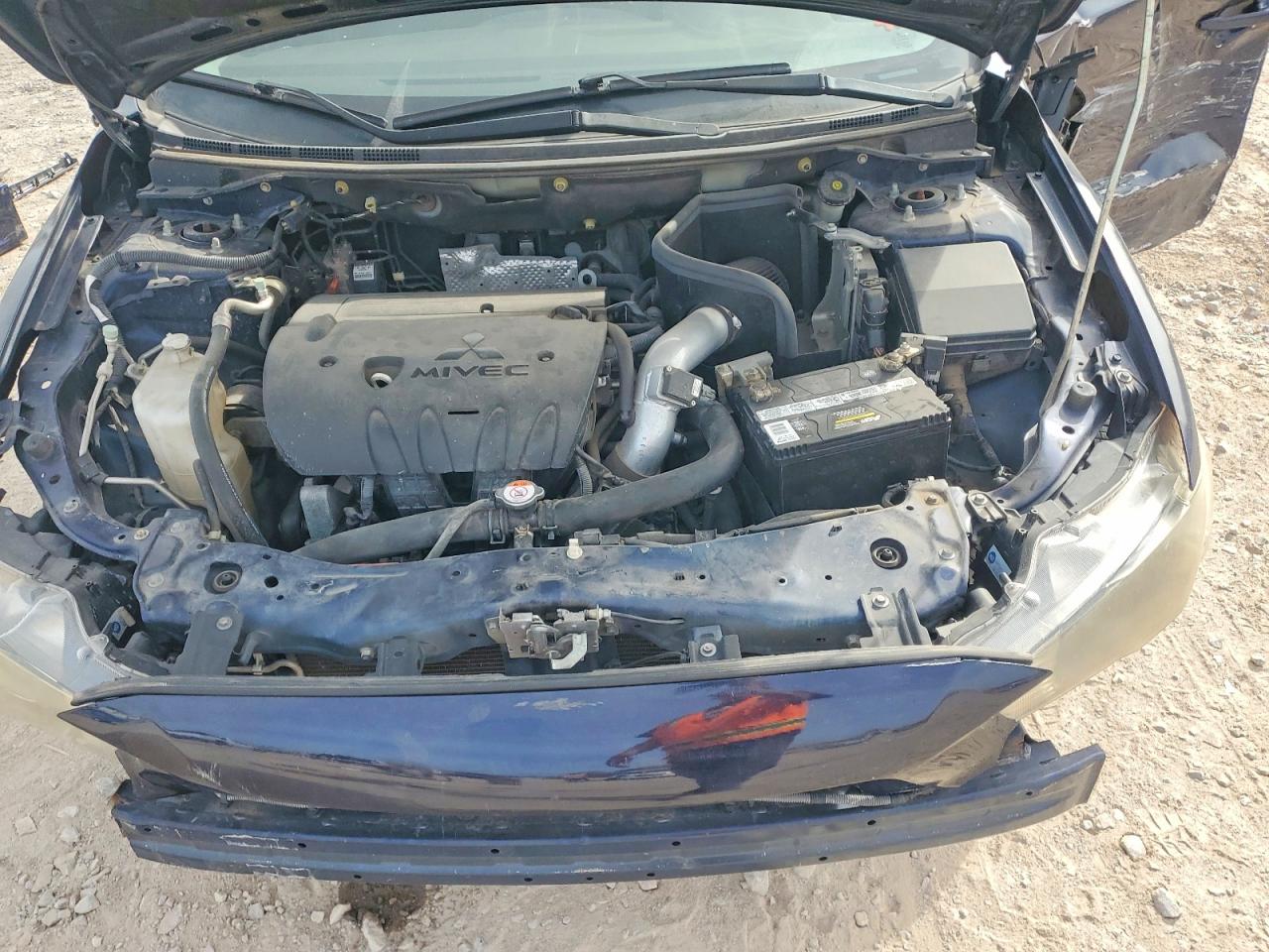 2014 Mitsubishi Lancer Es Blue vin: JA32U2FU3EU006229