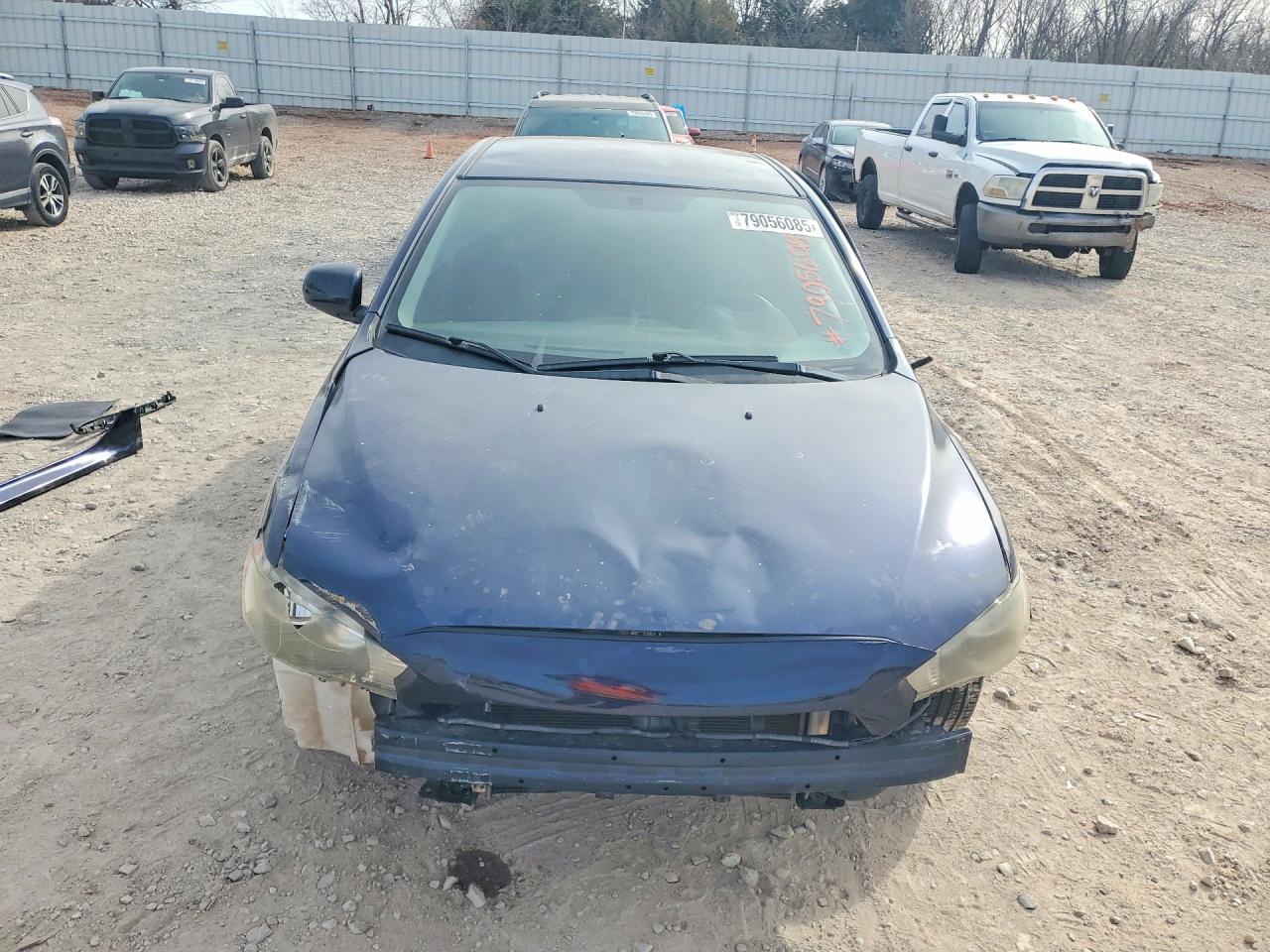 2014 Mitsubishi Lancer Es Blue vin: JA32U2FU3EU006229