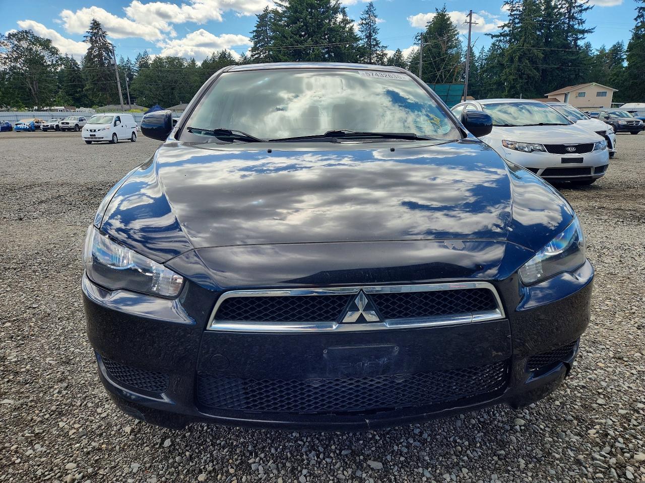 2014 Mitsubishi Lancer Es Black vin: JA32U2FU3EU020065