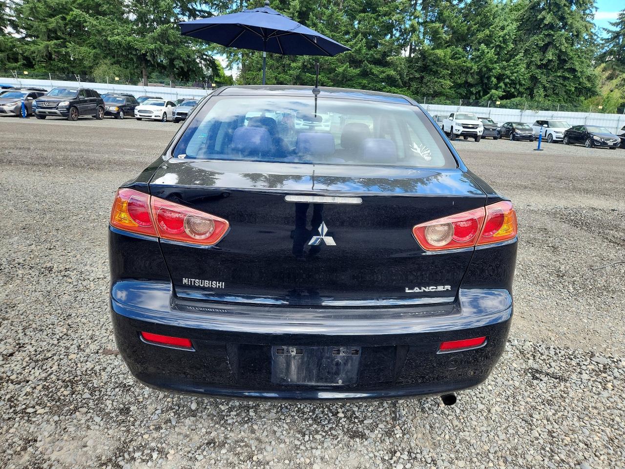 2014 Mitsubishi Lancer Es Black vin: JA32U2FU3EU020065