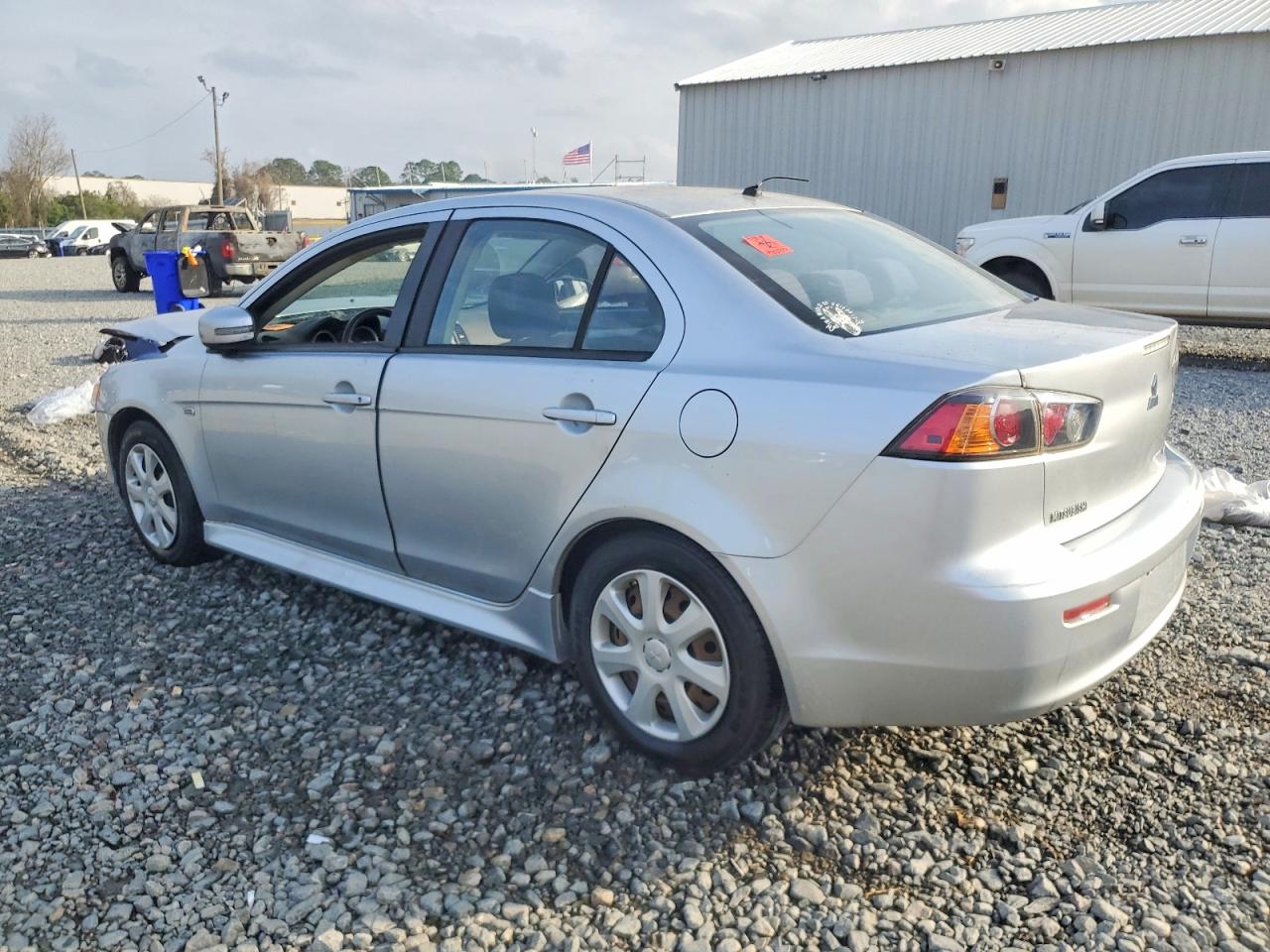 2015 Mitsubishi Lancer Es Silver vin: JA32U2FU3FU000643