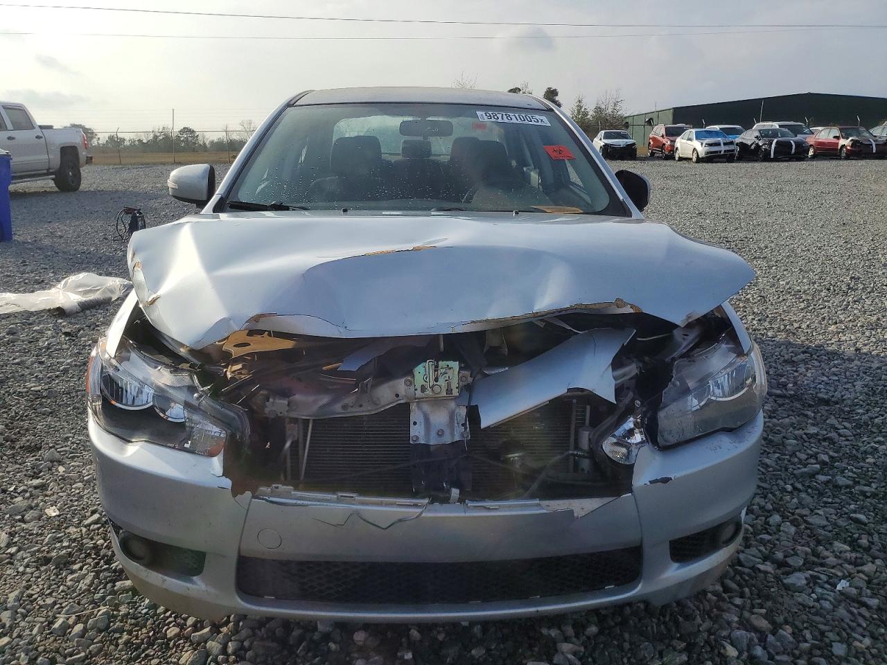 2015 Mitsubishi Lancer Es Silver vin: JA32U2FU3FU000643