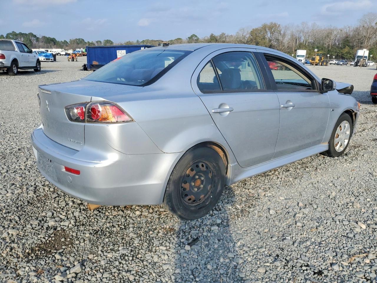 2015 Mitsubishi Lancer Es Silver vin: JA32U2FU3FU000643