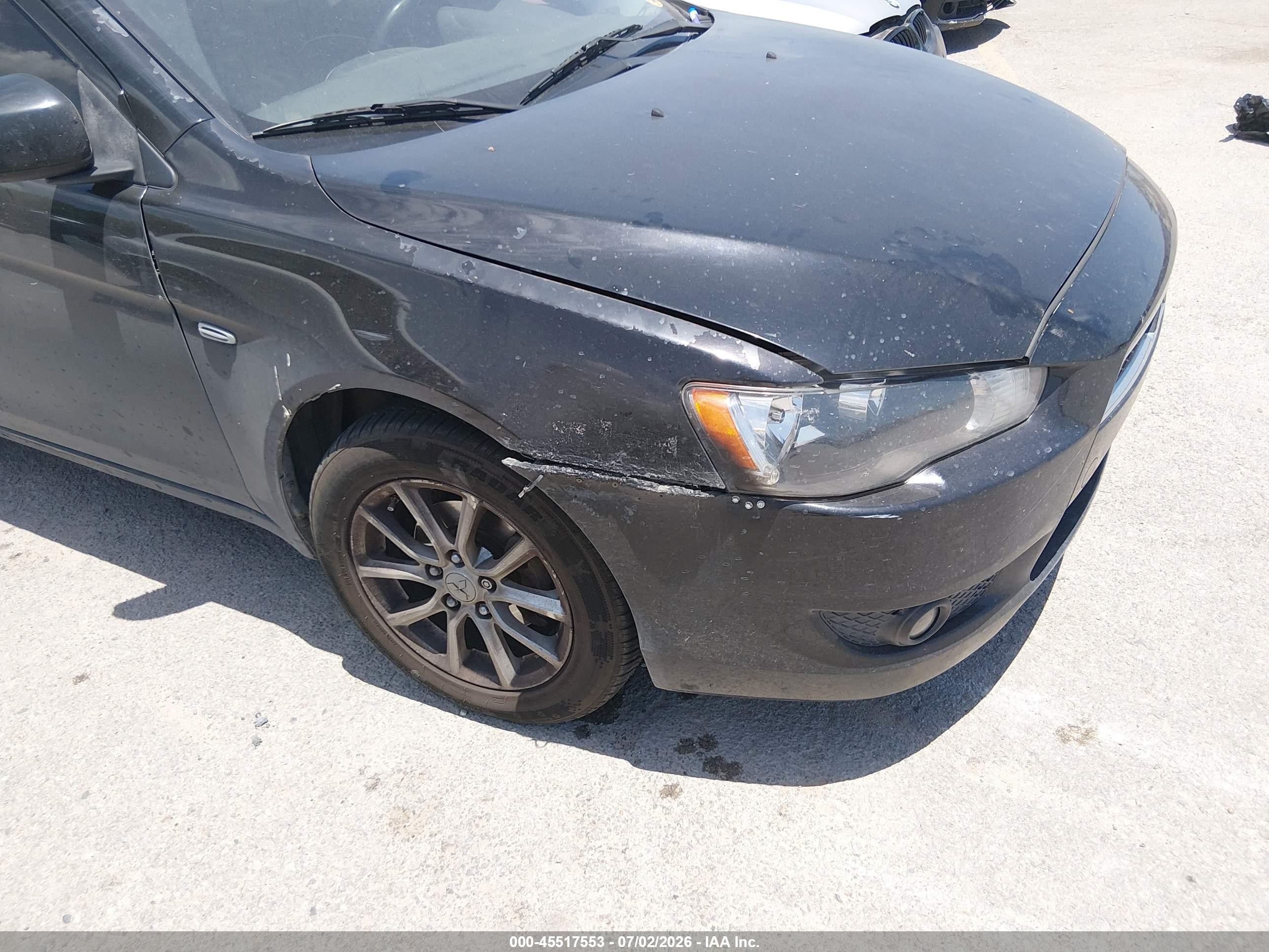 2015 Mitsubishi Lancer Es Black vin: JA32U2FU3FU005261