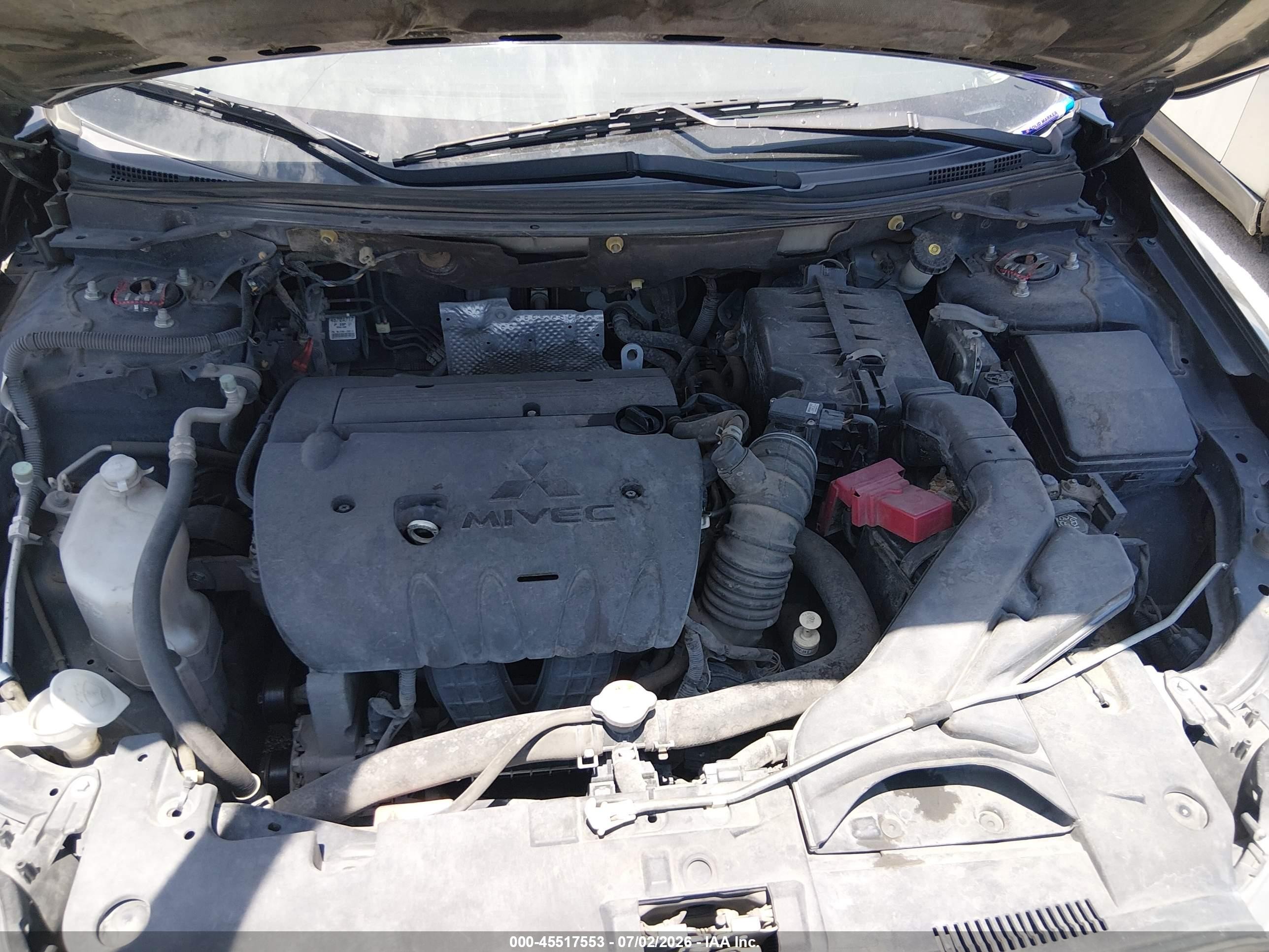 2015 Mitsubishi Lancer Es Black vin: JA32U2FU3FU005261