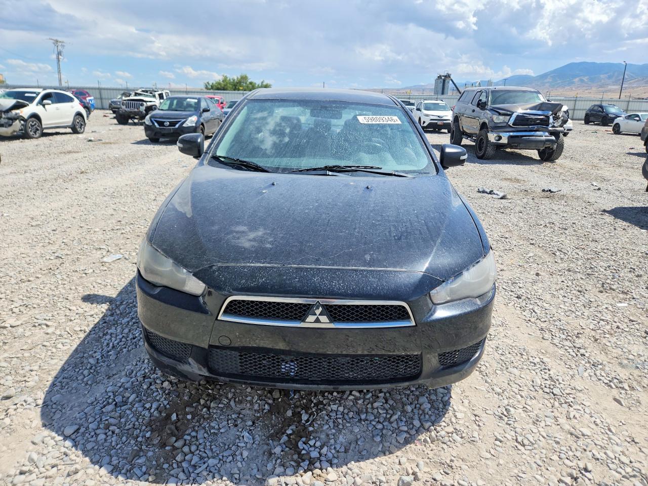 2015 Mitsubishi Lancer Es Black vin: JA32U2FU3FU016955