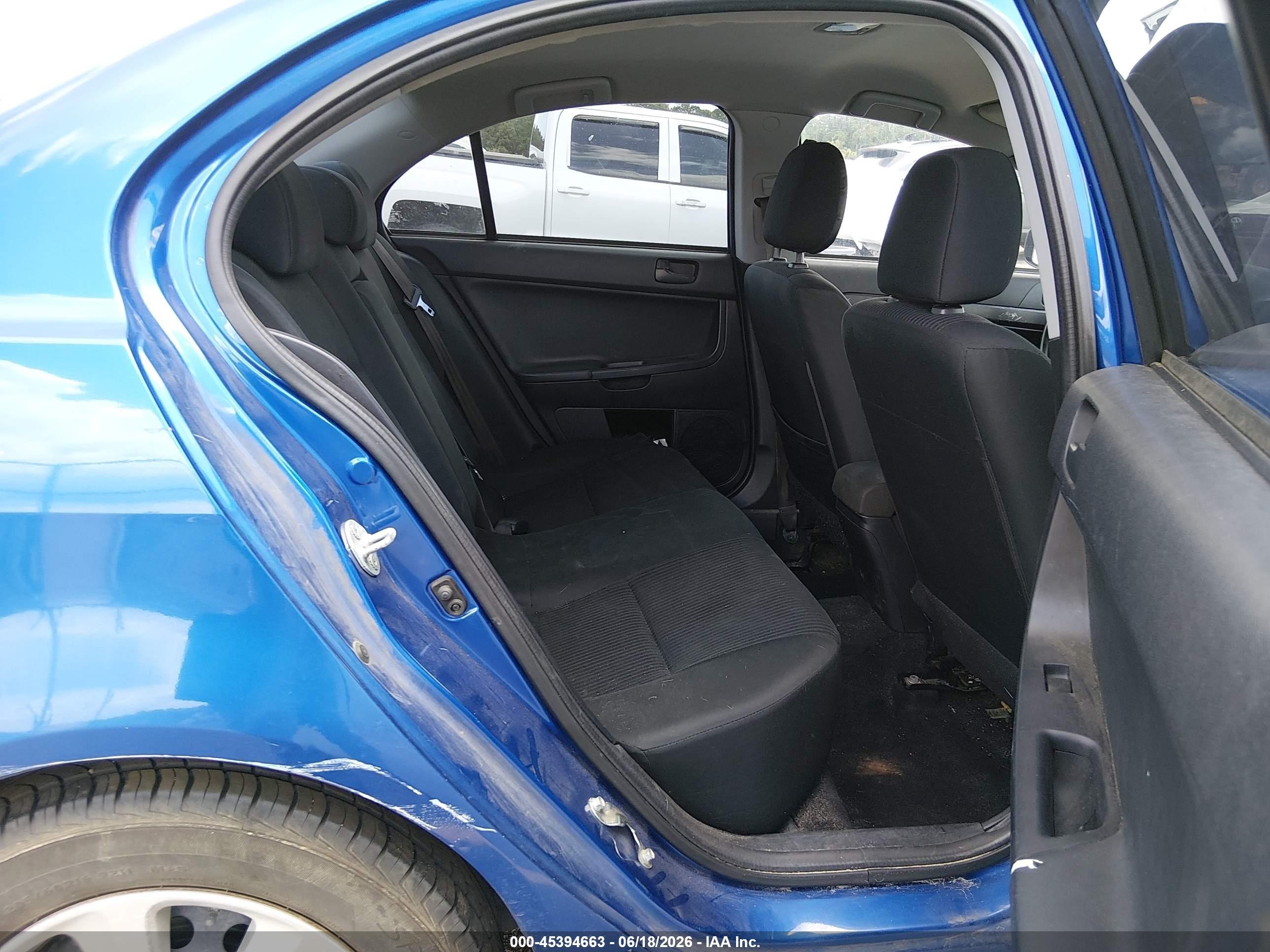2015 Mitsubishi Lancer Es Blue vin: JA32U2FU3FU017698