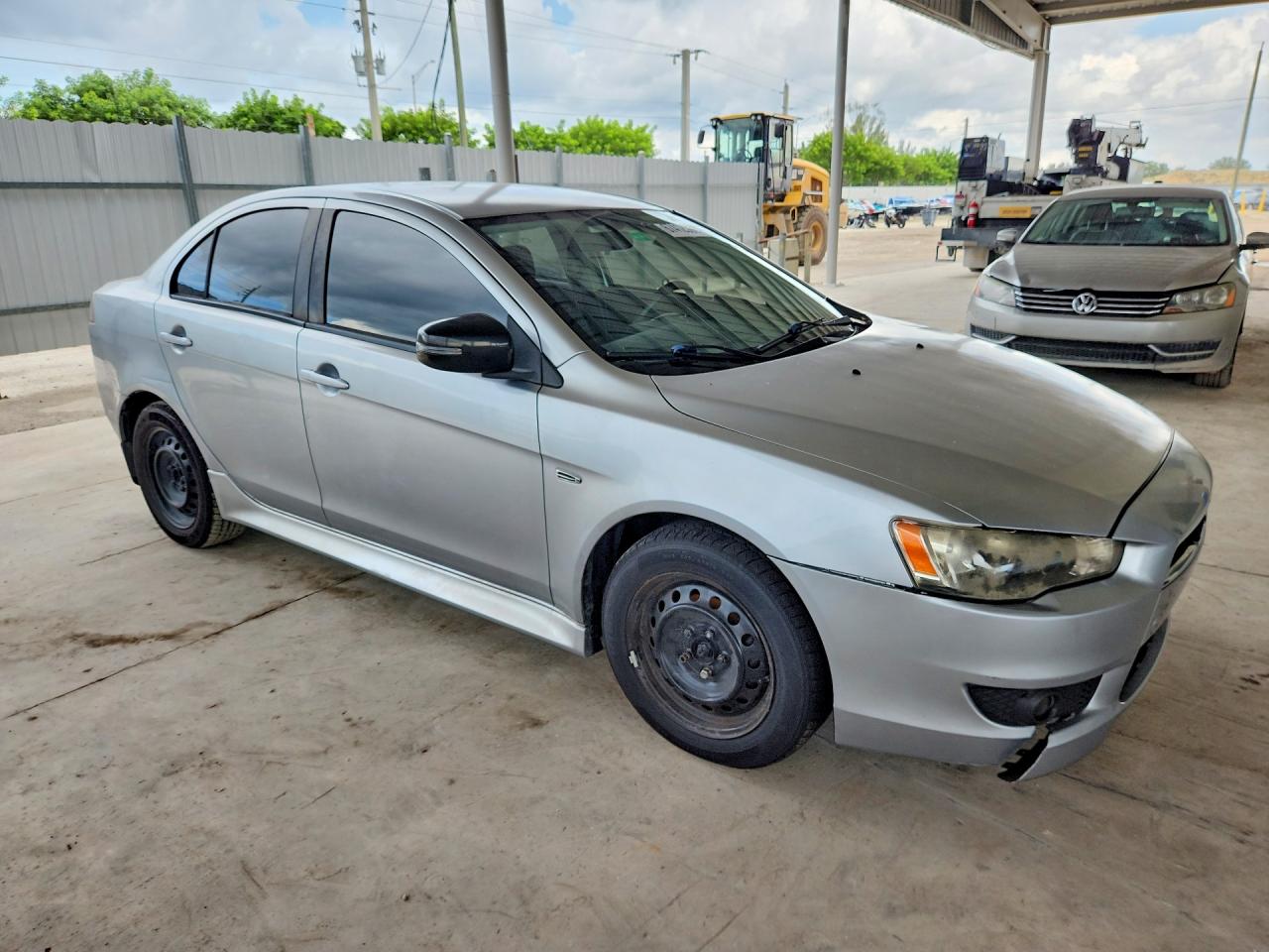 2015 Mitsubishi Lancer Es Silver vin: JA32U2FU3FU018463