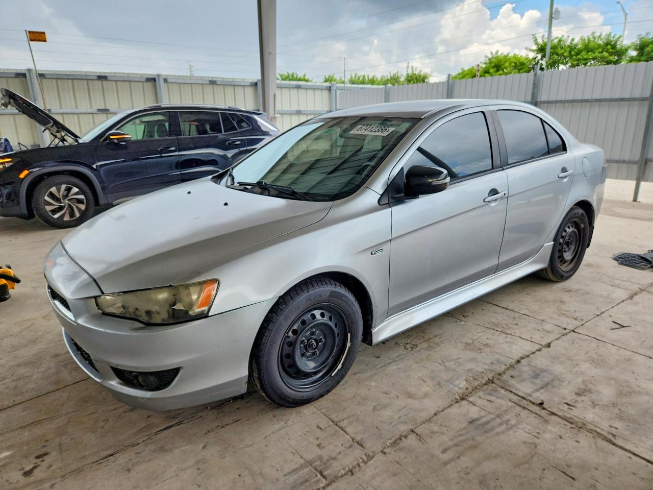 2015 Mitsubishi Lancer Es Silver vin: JA32U2FU3FU018463