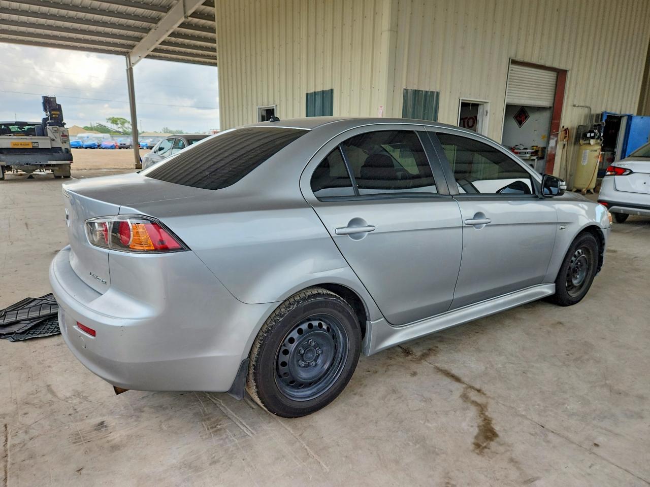 2015 Mitsubishi Lancer Es Silver vin: JA32U2FU3FU018463