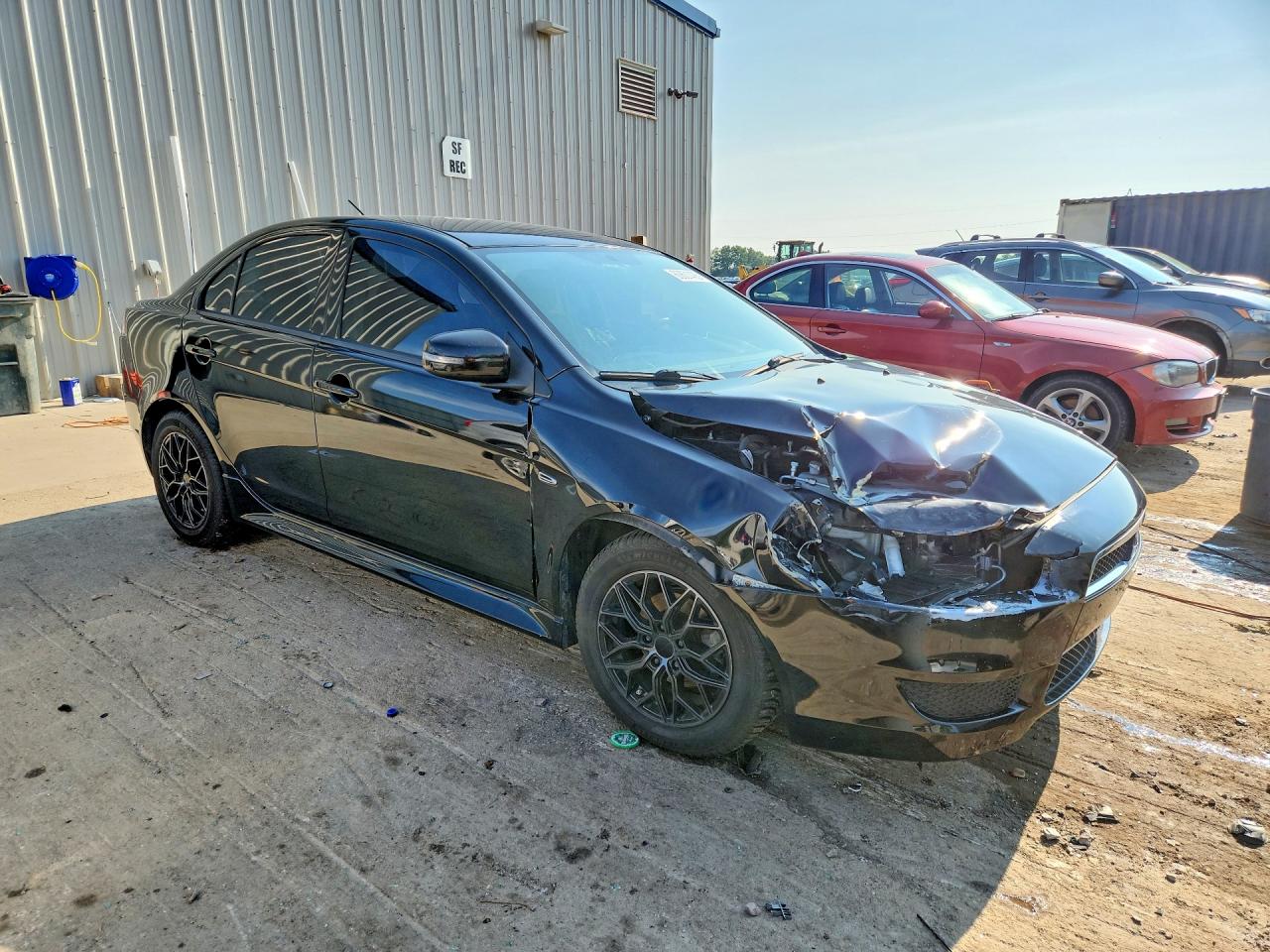 2015 Mitsubishi Lancer Es Black vin: JA32U2FU3FU025588
