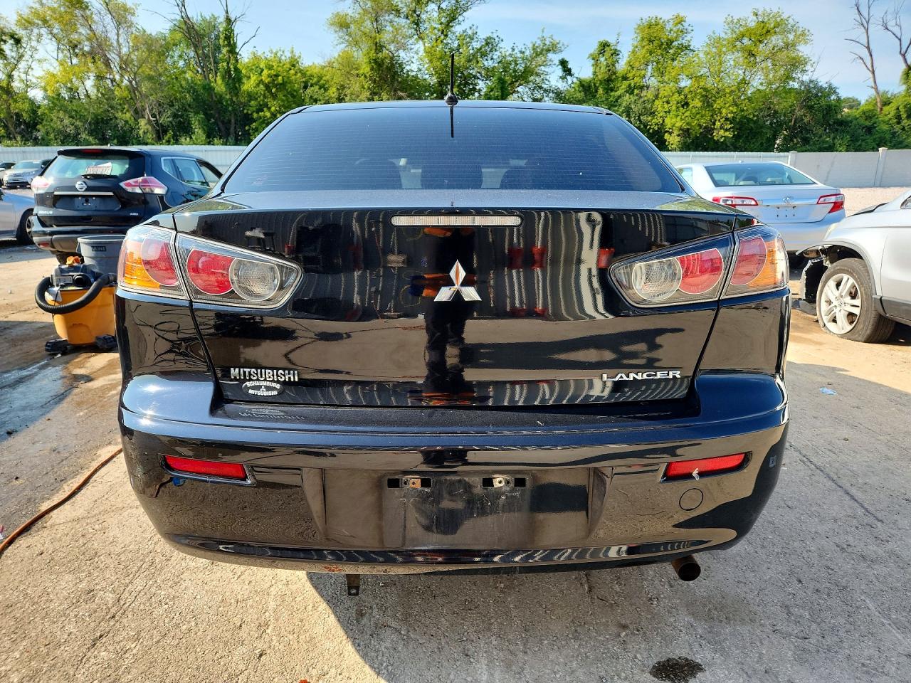 2015 Mitsubishi Lancer Es Black vin: JA32U2FU3FU025588
